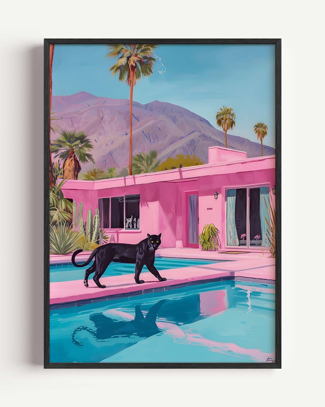 Panther Paradise Poster