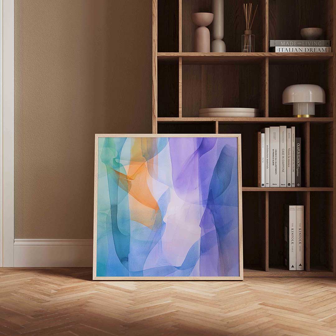 Abstracte vormen Poster