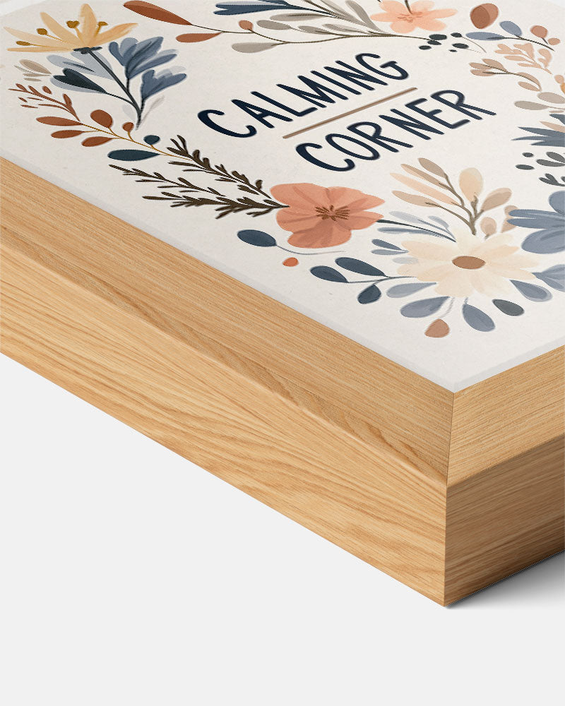 Calming Corner Bloemenposter