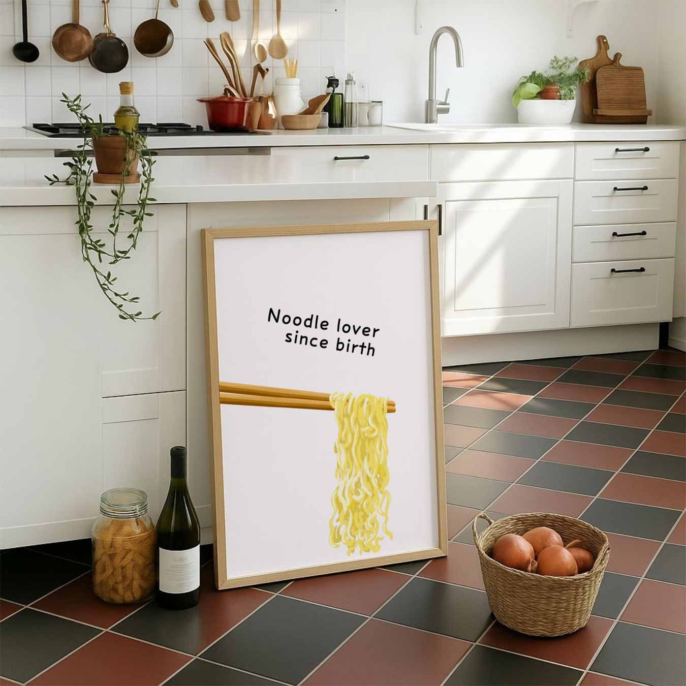 Noodle Lover Since Birth Poster