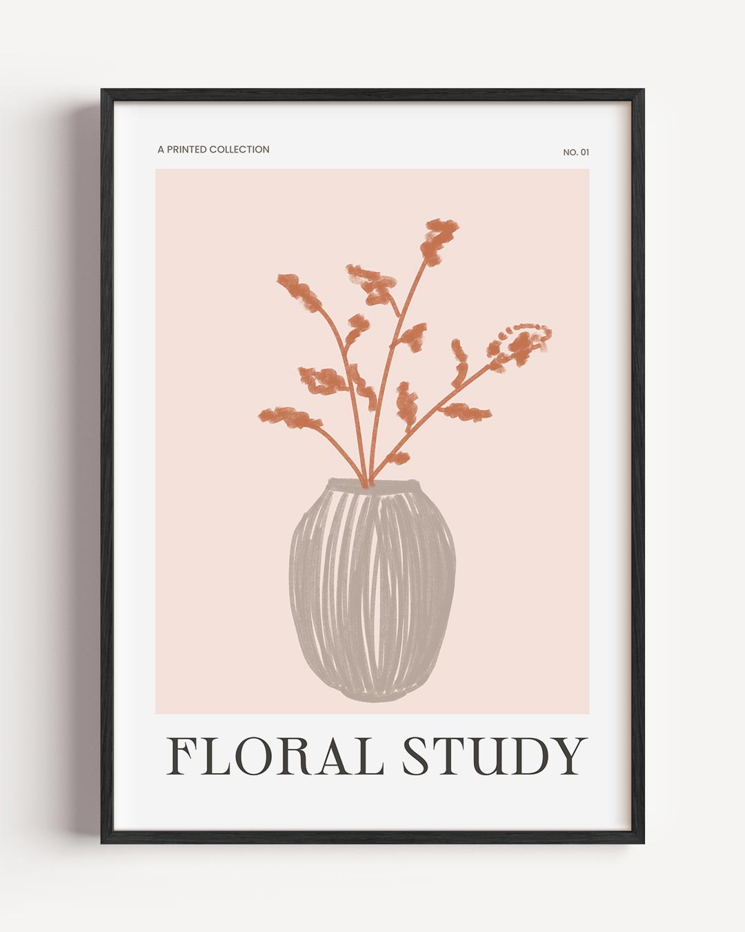 Moderne Bloemenvazen Poster-WallArtistic