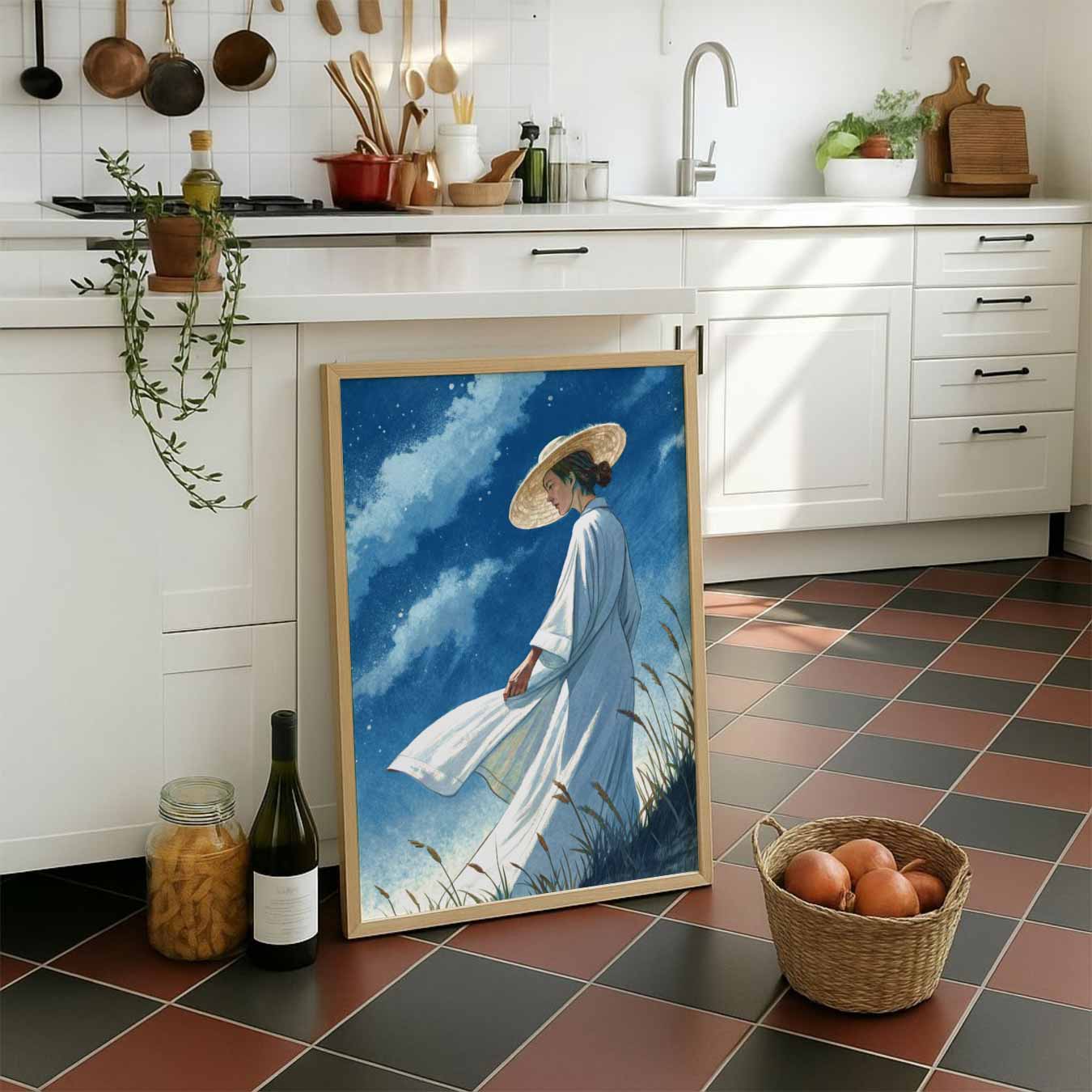 Dromerige Avondwandeling Poster