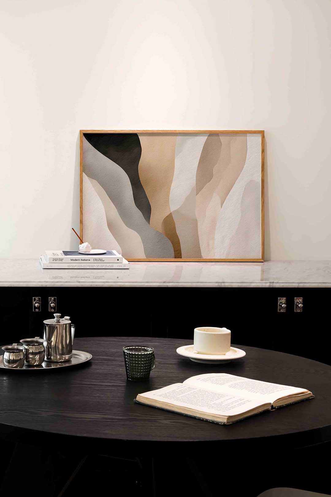 Abstracte vormen Poster