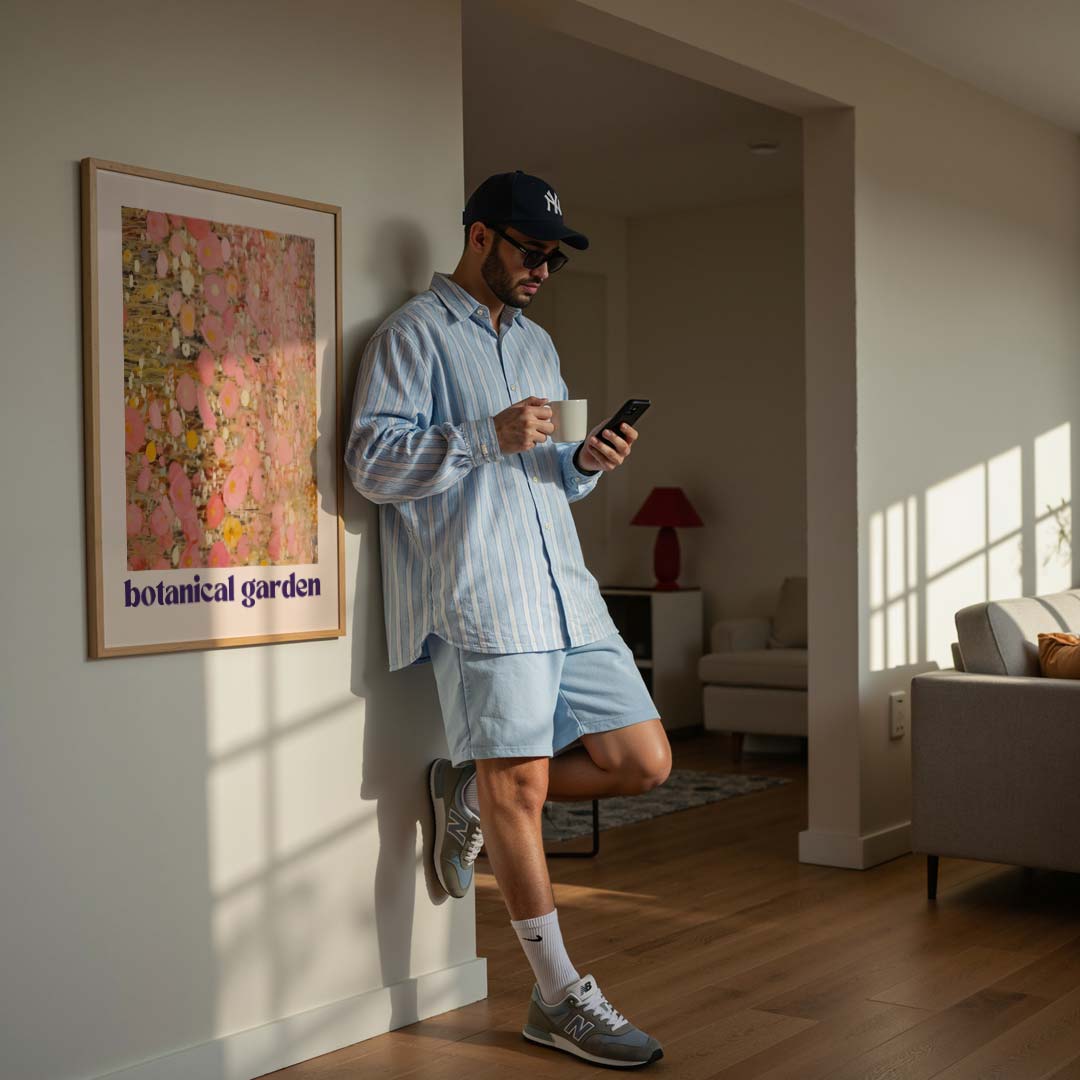 Botanical Garden Bloemenpracht Poster-WallArtistic