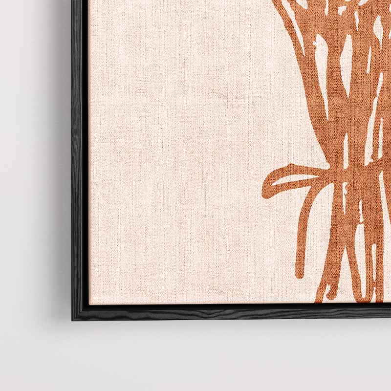 Bloeiende Contouren Kunstwerk-canvas-dibond-plexiglas-wanddecoratie-WallArtistic