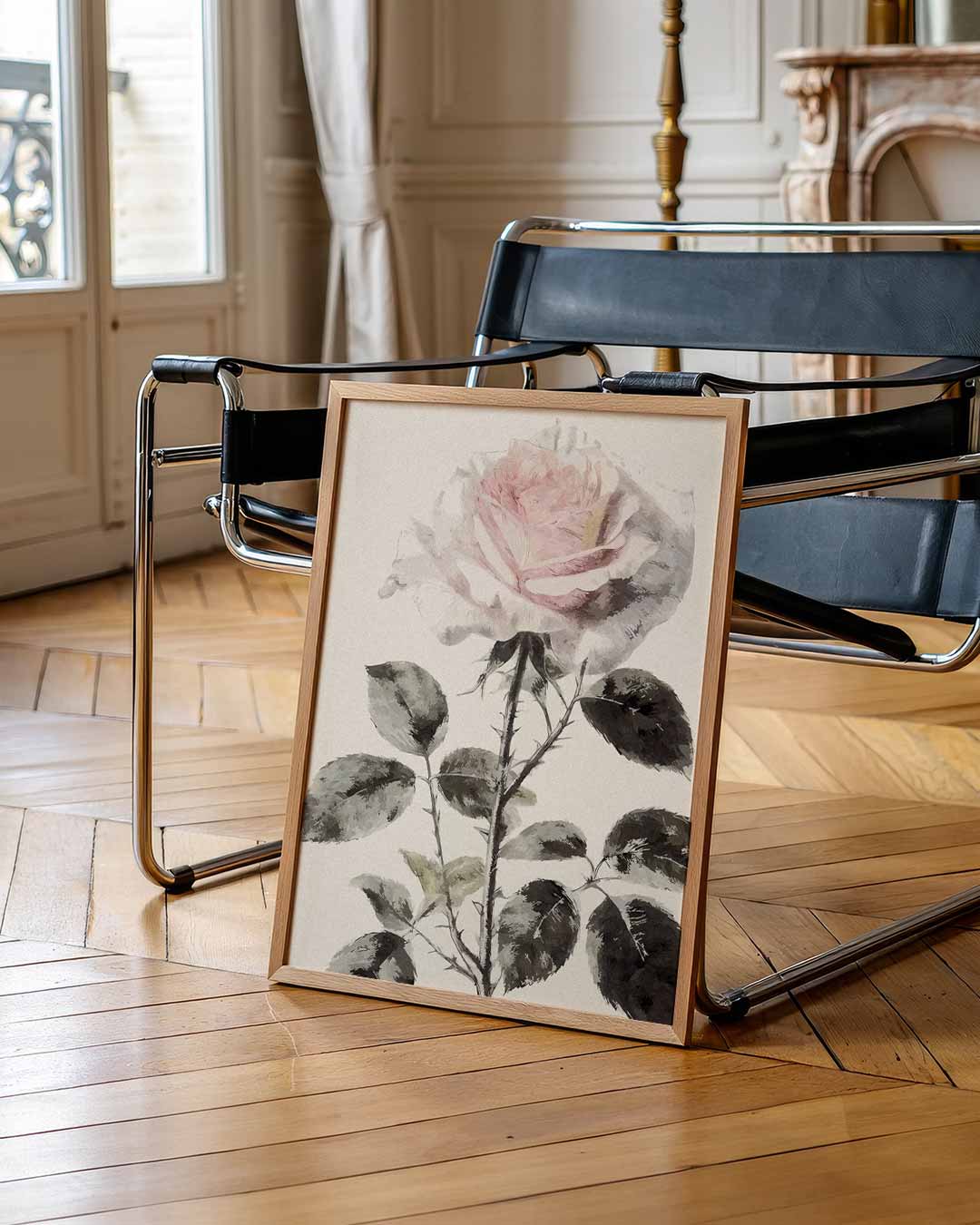 Romantische Rozenposter