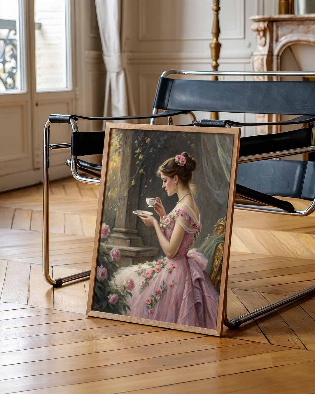 Romantische Theemoment Poster
