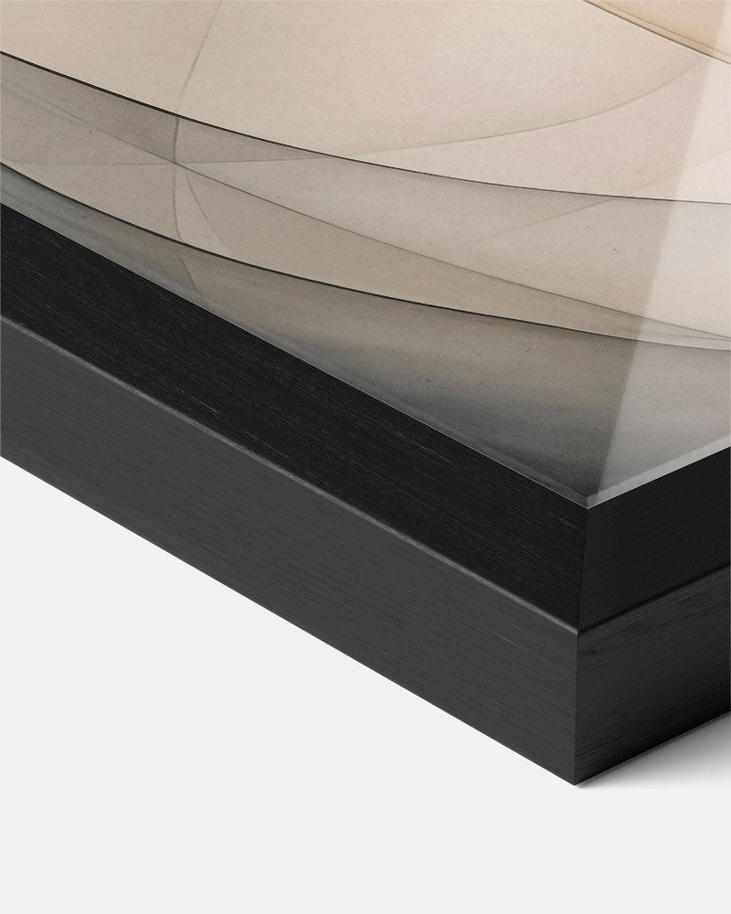 Elegante Abstracte Vormen Poster-WallArtistic
