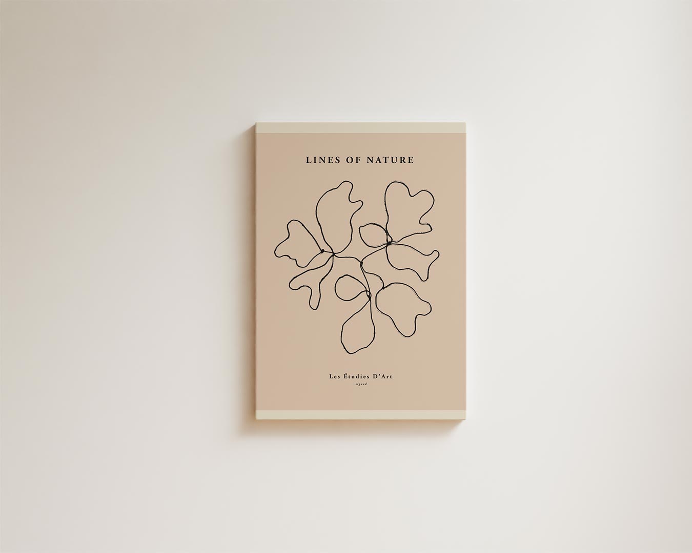 Lijnen van de Natuur Kunstwerk-canvas-dibond-plexiglas-wanddecoratie-WallArtistic