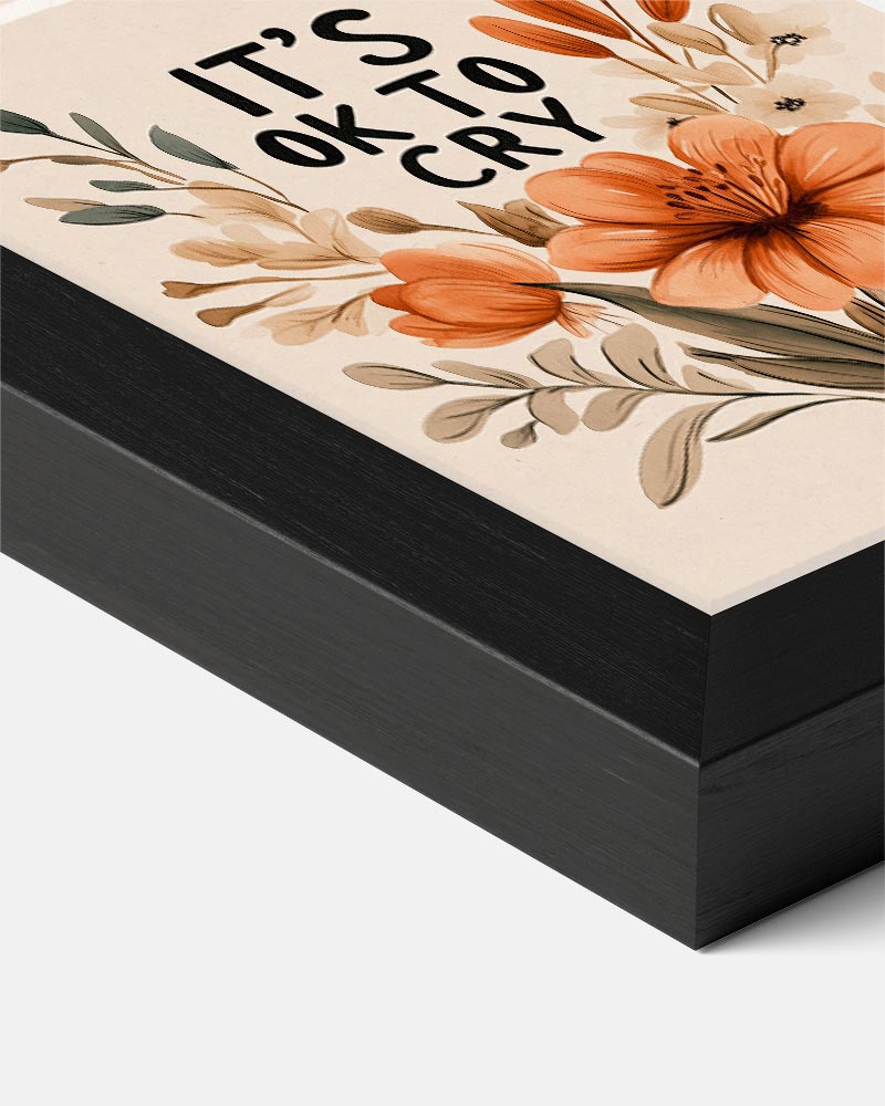 Empowerende Bloemenposter-WallArtistic