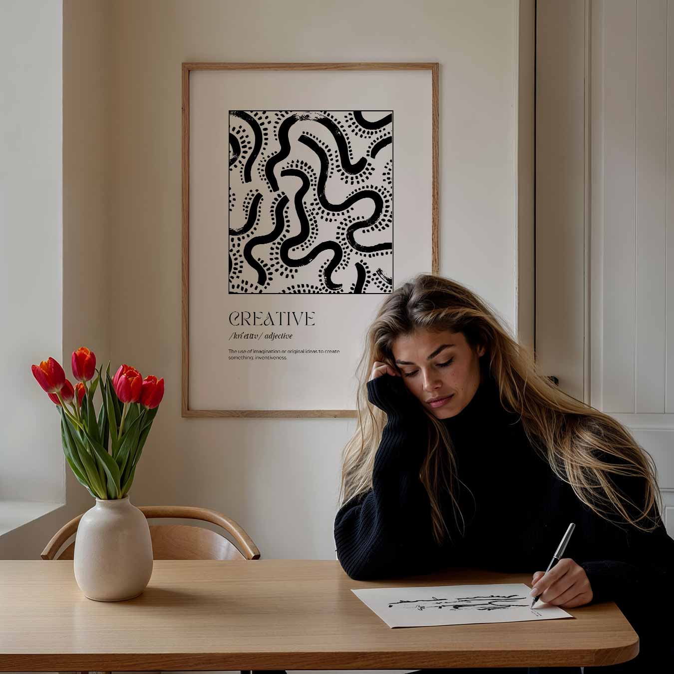 Creatieve Inspiratie Poster
