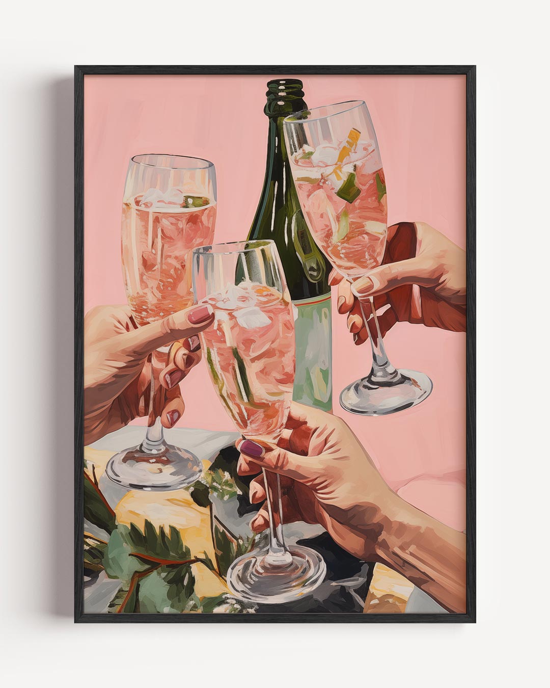 Feestelijke Proost Poster-WallArtistic