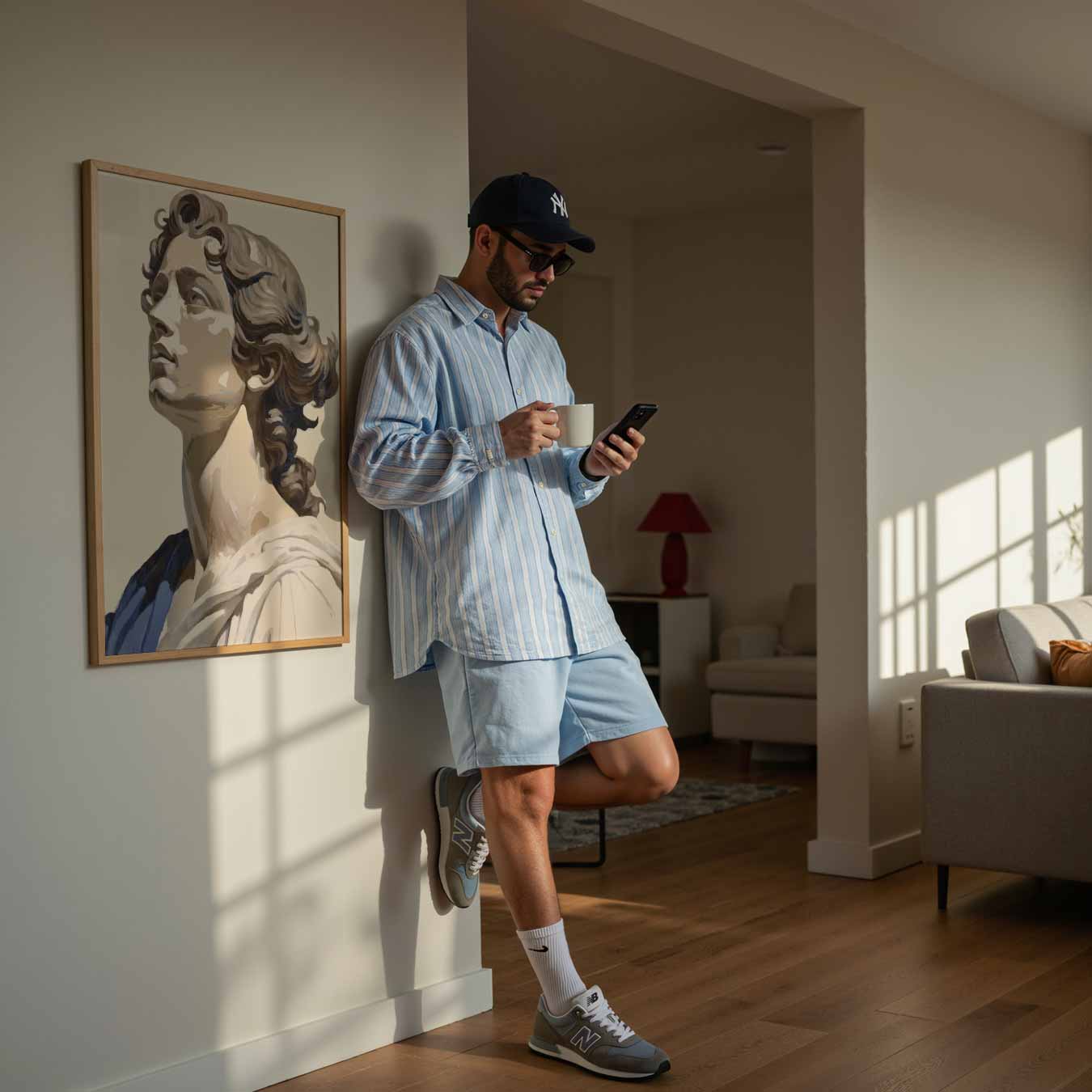 Klassieke Elegantie Portretposter-WallArtistic