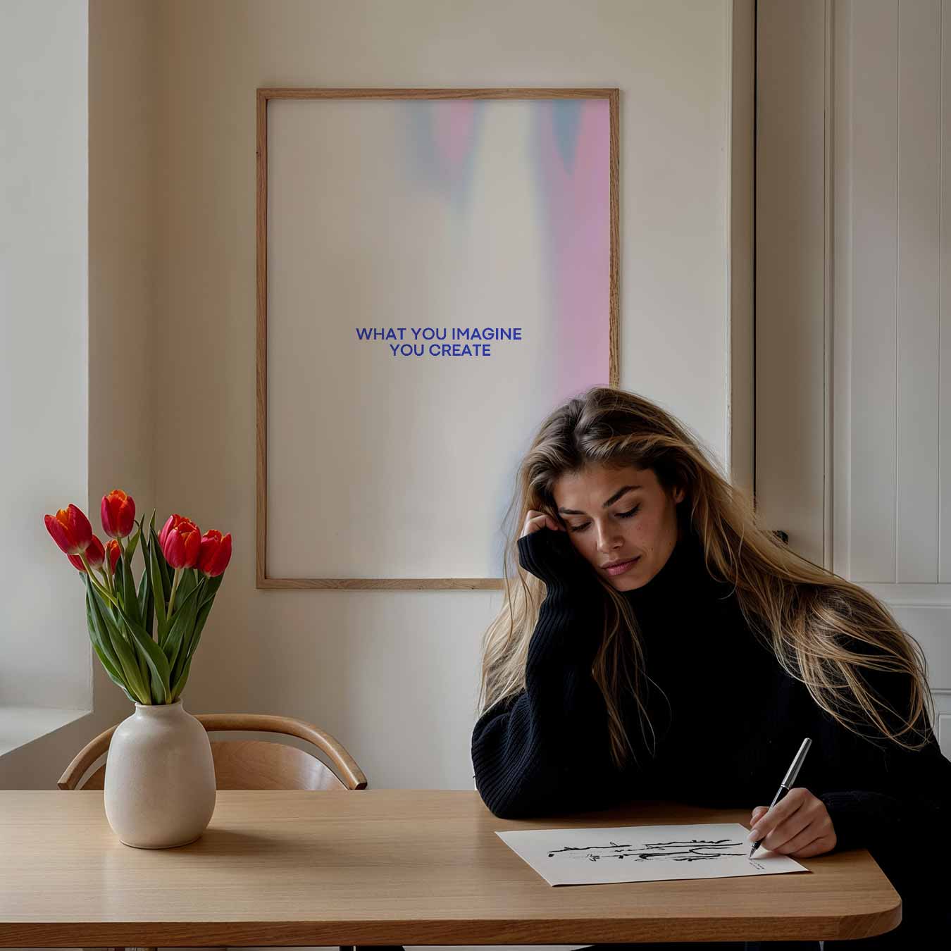 Inspirerende Creatie Poster