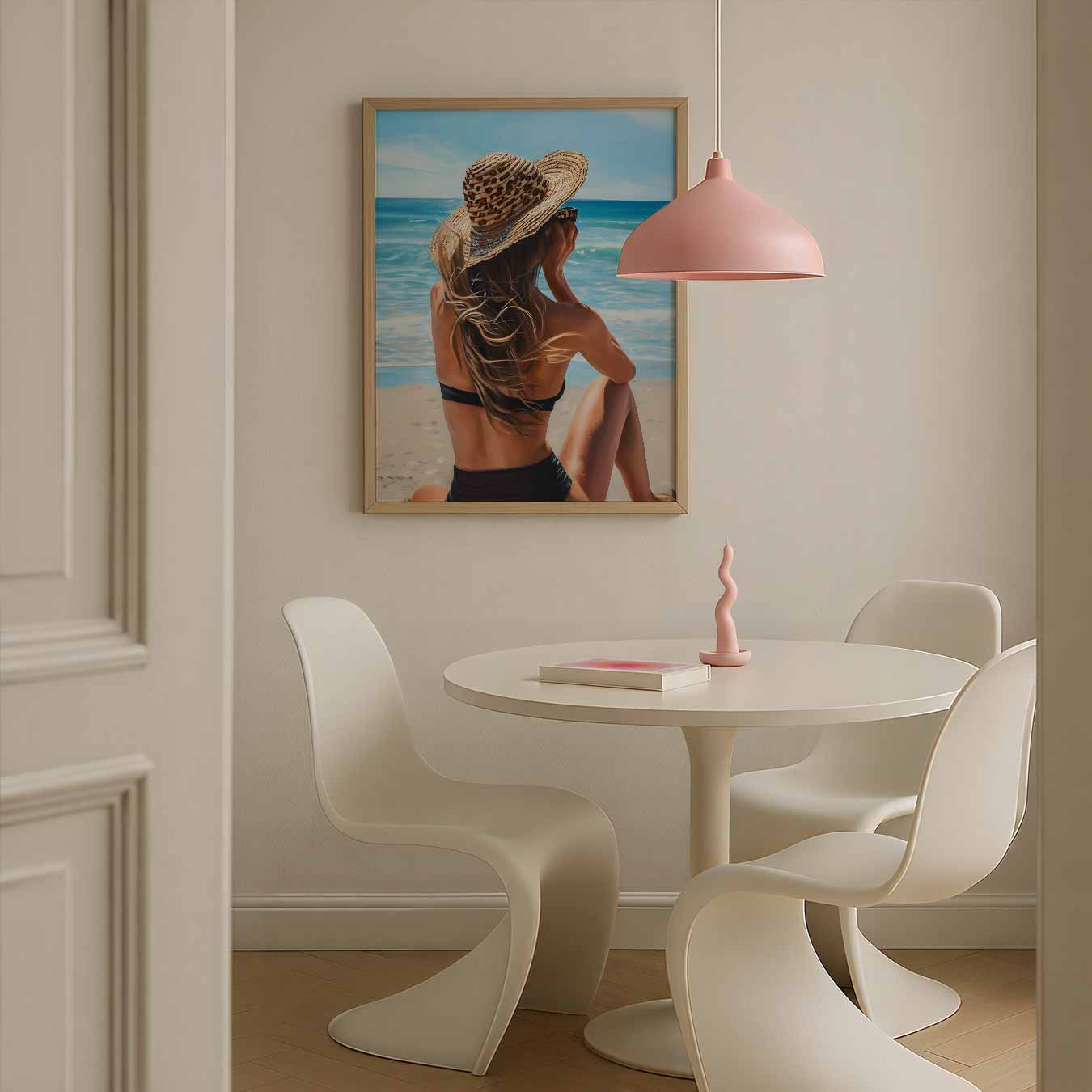 Zomerstrand Dromerij Poster-WallArtistic