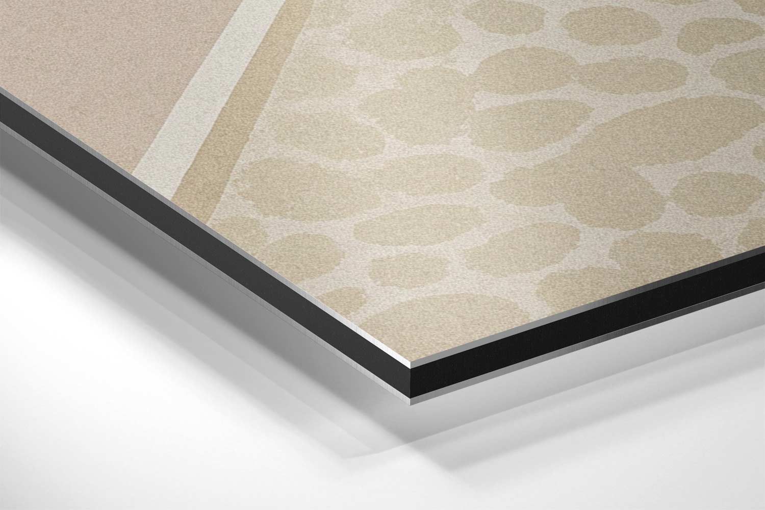 Zomerse Straatwandeling Kunstwerk-canvas-dibond-plexiglas-wanddecoratie-WallArtistic