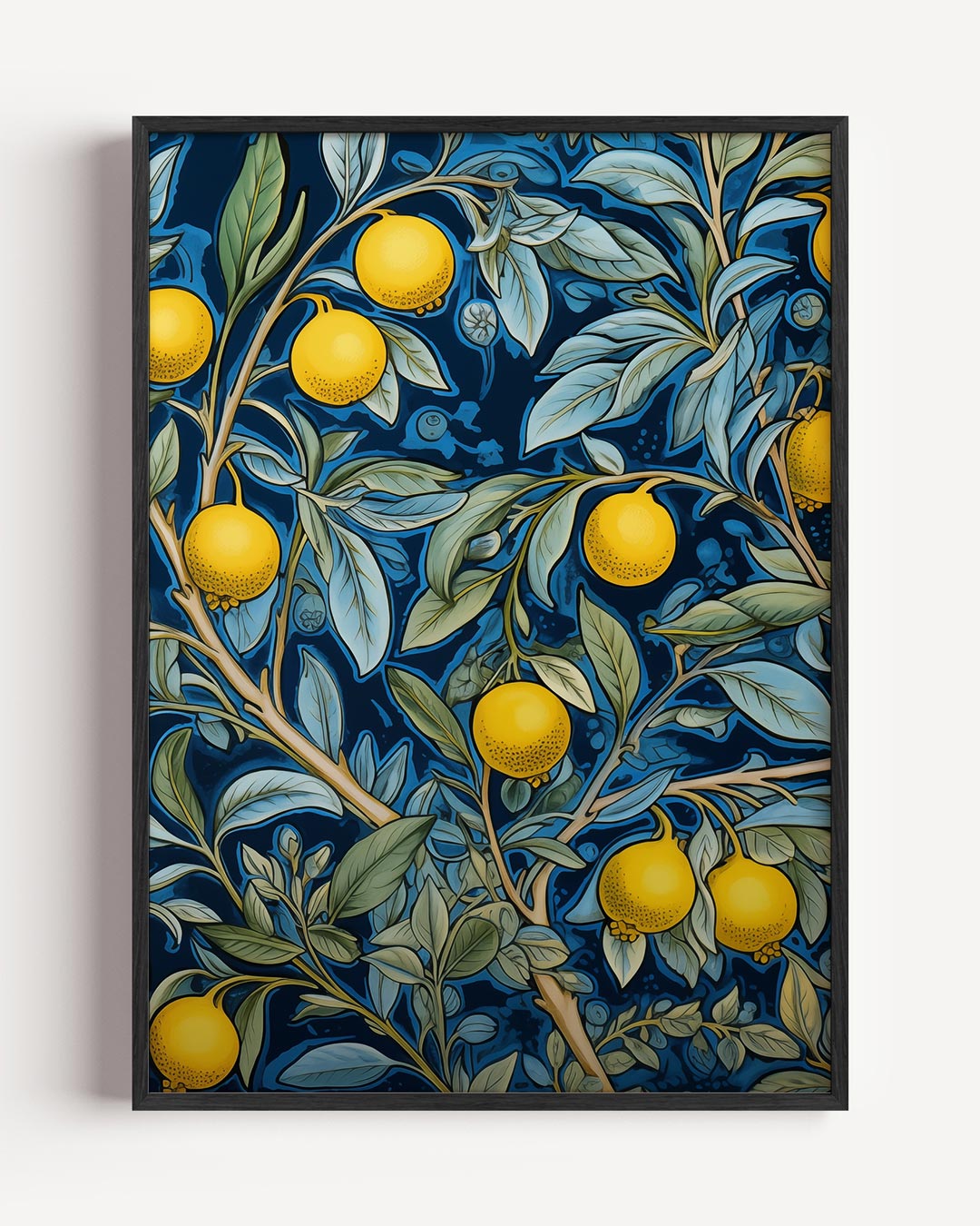 Frisse Citroenvibes Wanddecoratie Poster-WallArtistic