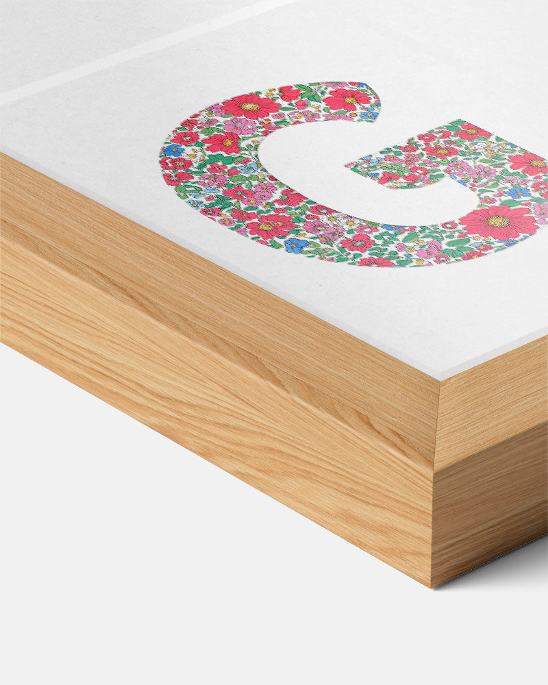 Bloemenpracht Letterposter