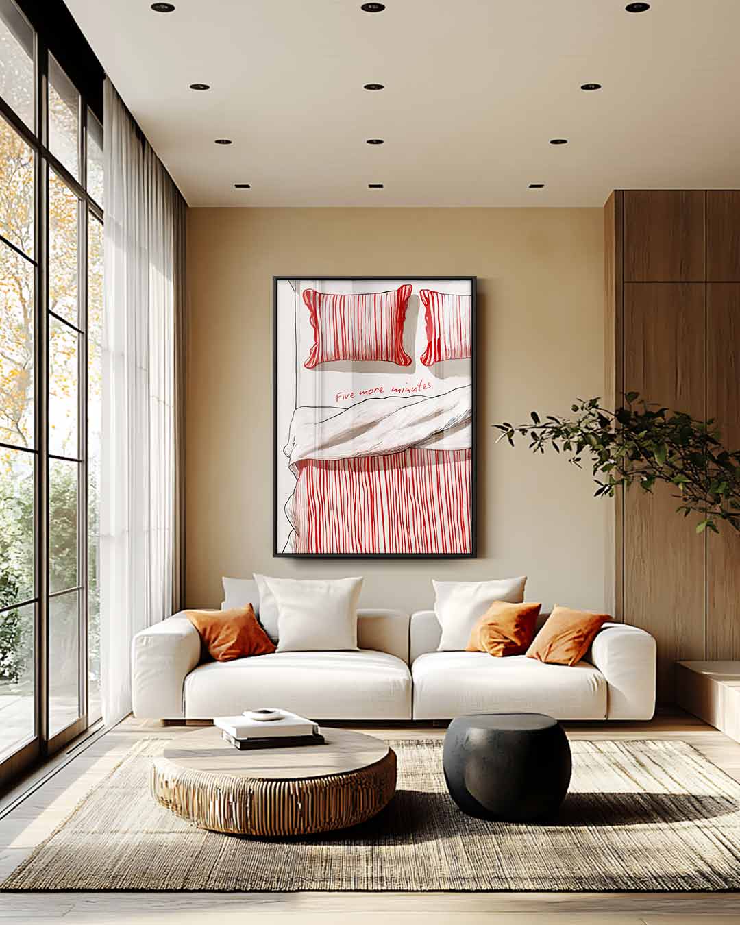 Vijf Minuten Extra Kunstwerk-canvas-dibond-plexiglas-wanddecoratie-WallArtistic