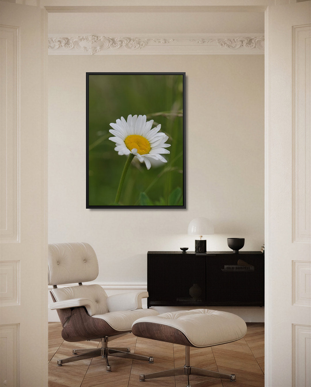 Bloem in natuur Kunstwerk