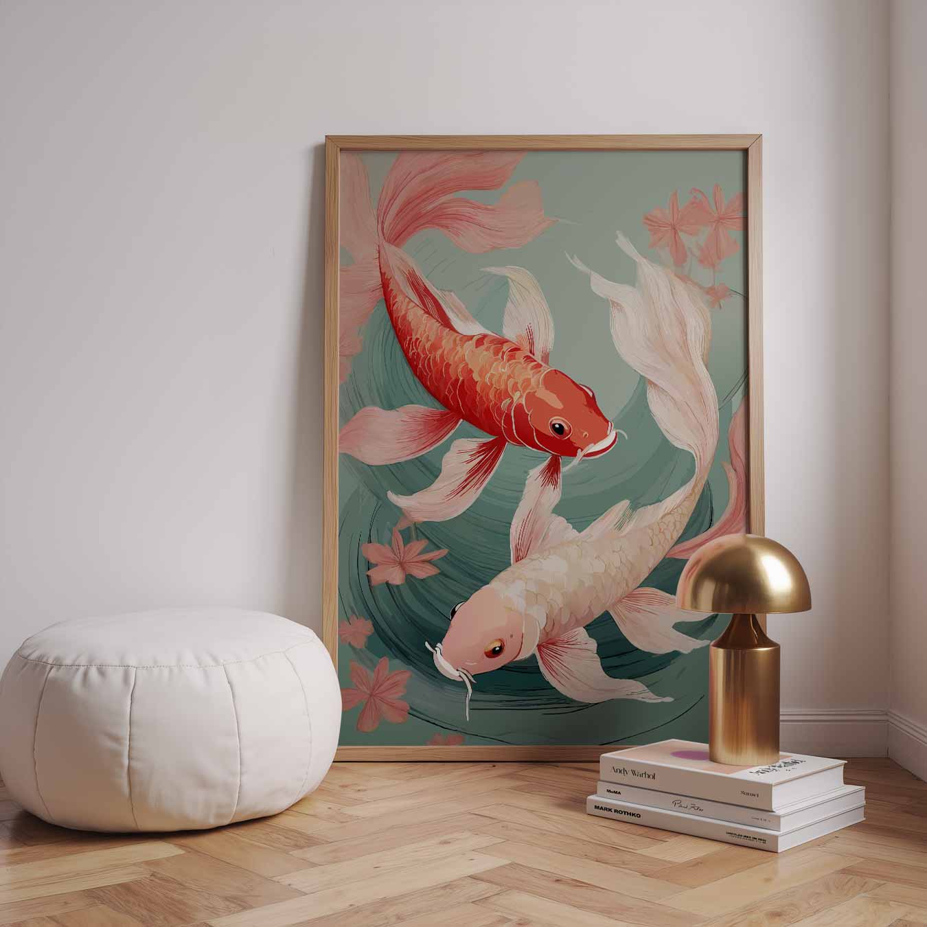 Vrolijke Koi Poster