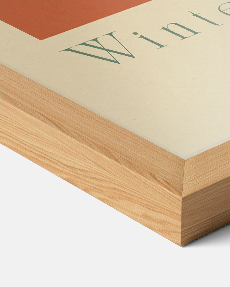 Winter Market Art Print Poster-WallArtistic