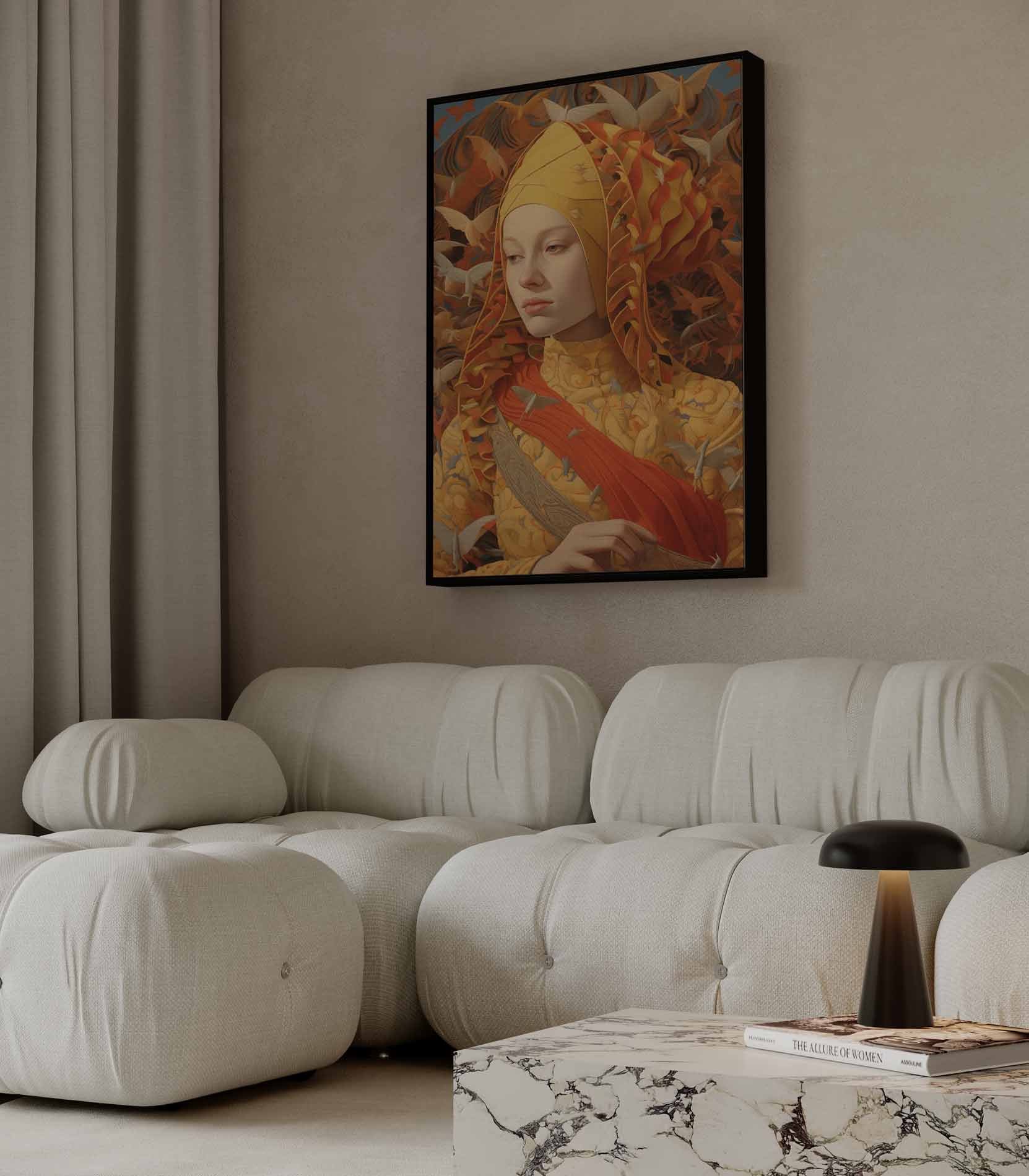 Vlinders in Verbeelding Kunstwerk-canvas-dibond-plexiglas-wanddecoratie-WallArtistic