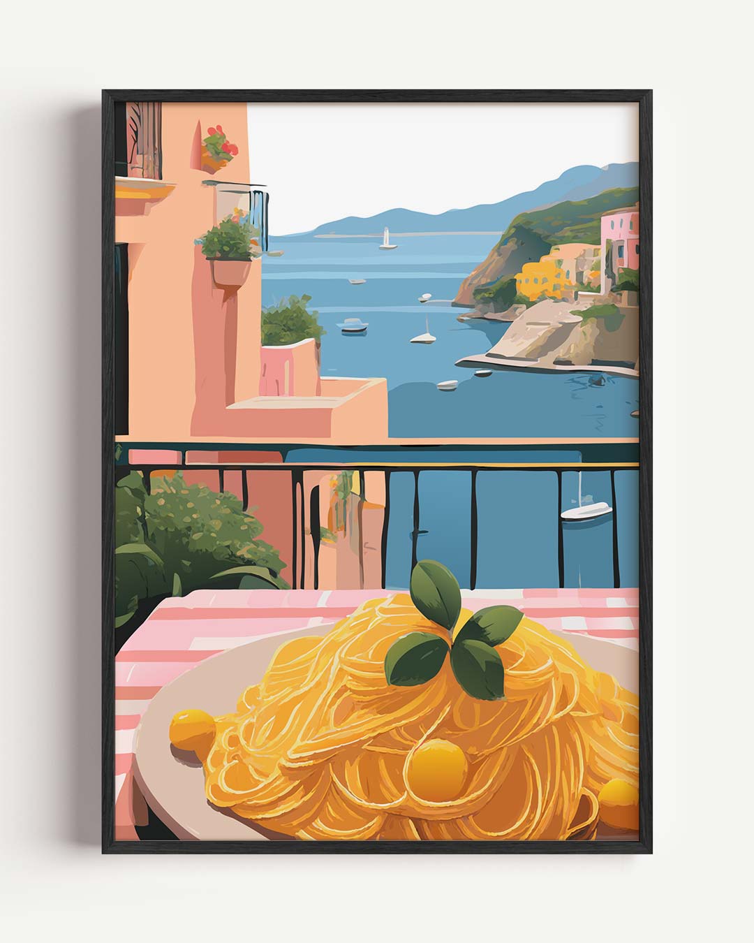 Zomer in Italië Poster-WallArtistic