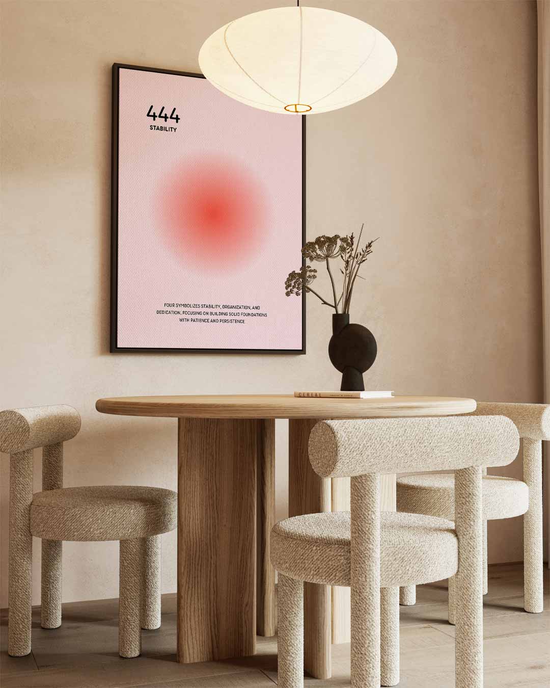 444 Stabiliteit Kunstprint Kunstwerk-canvas-dibond-plexiglas-wanddecoratie-WallArtistic