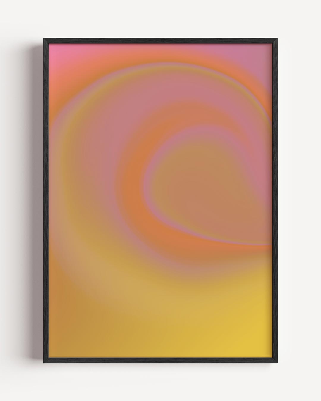 Zachte Kleuren Vortex Wanddecoratie Poster-WallArtistic