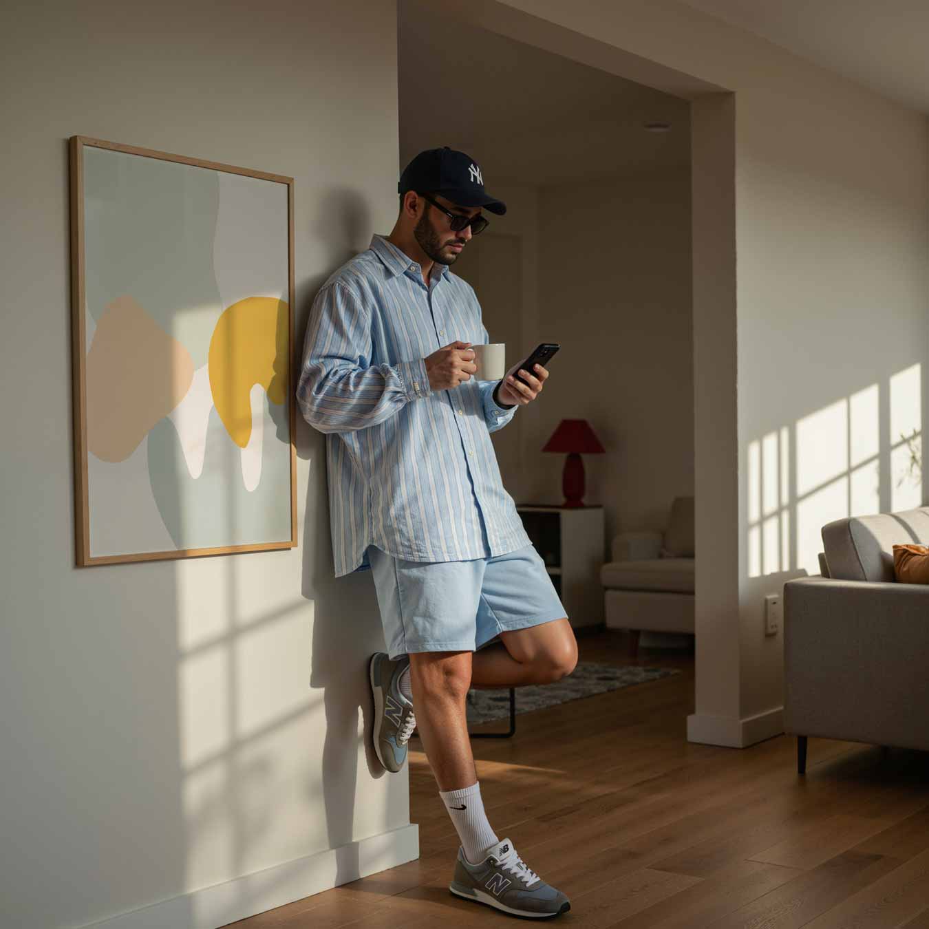 Zachte Organische Vormen Poster-WallArtistic