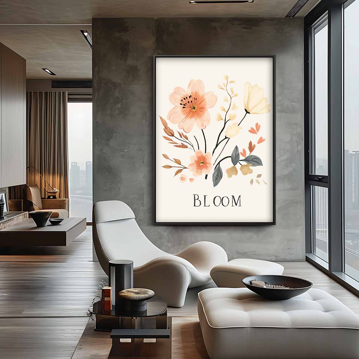 Bloemrijke Bloei Kunstwerk-canvas-dibond-plexiglas-wanddecoratie-WallArtistic