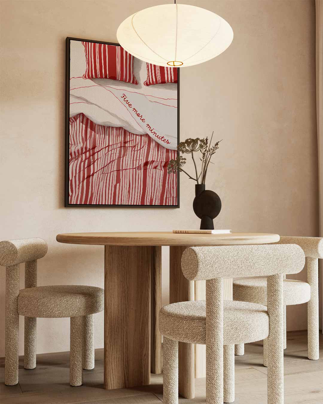 Five More Minutes Wandkunst Kunstwerk-canvas-dibond-plexiglas-wanddecoratie-WallArtistic