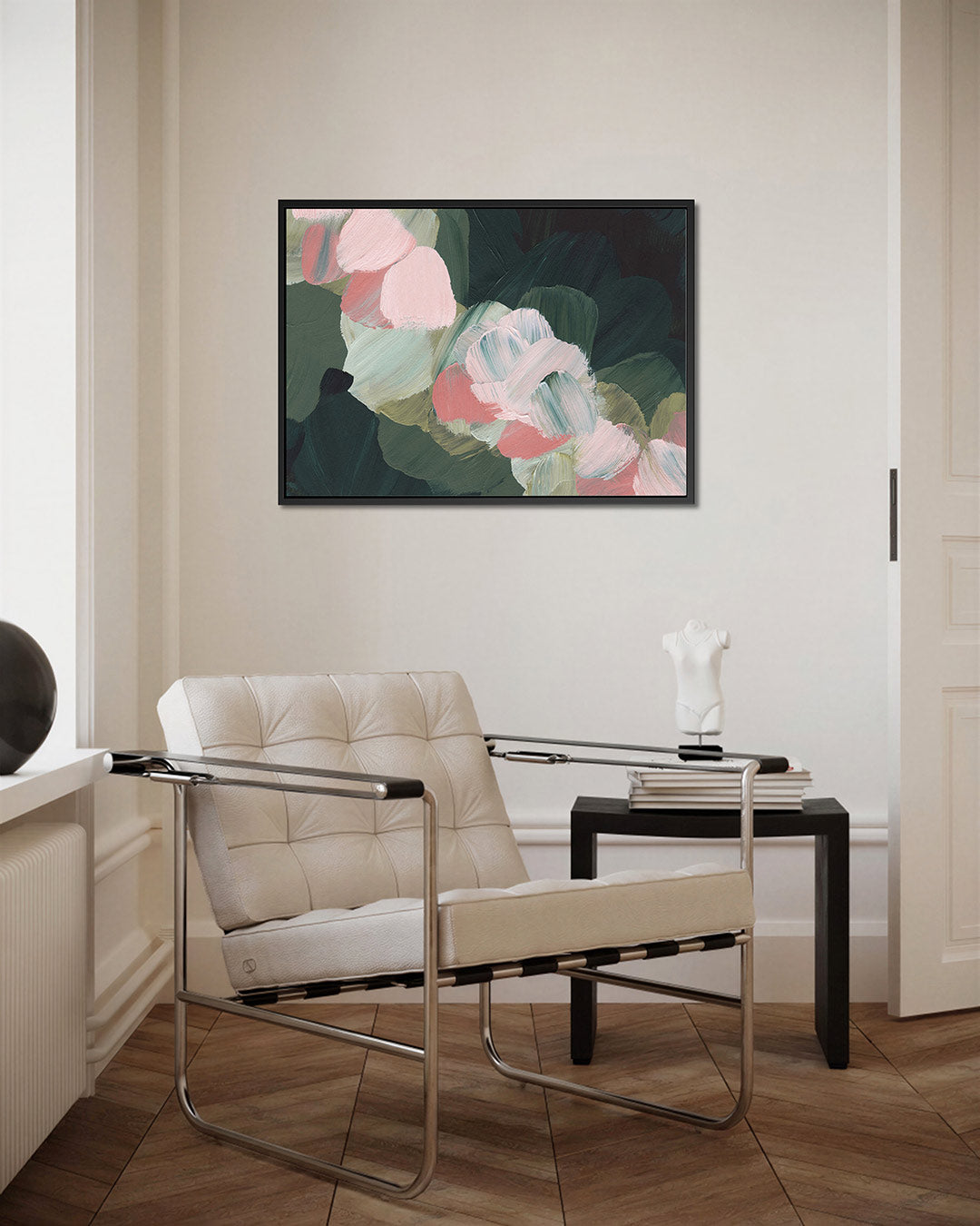 Organische borstelslag Kunstwerk