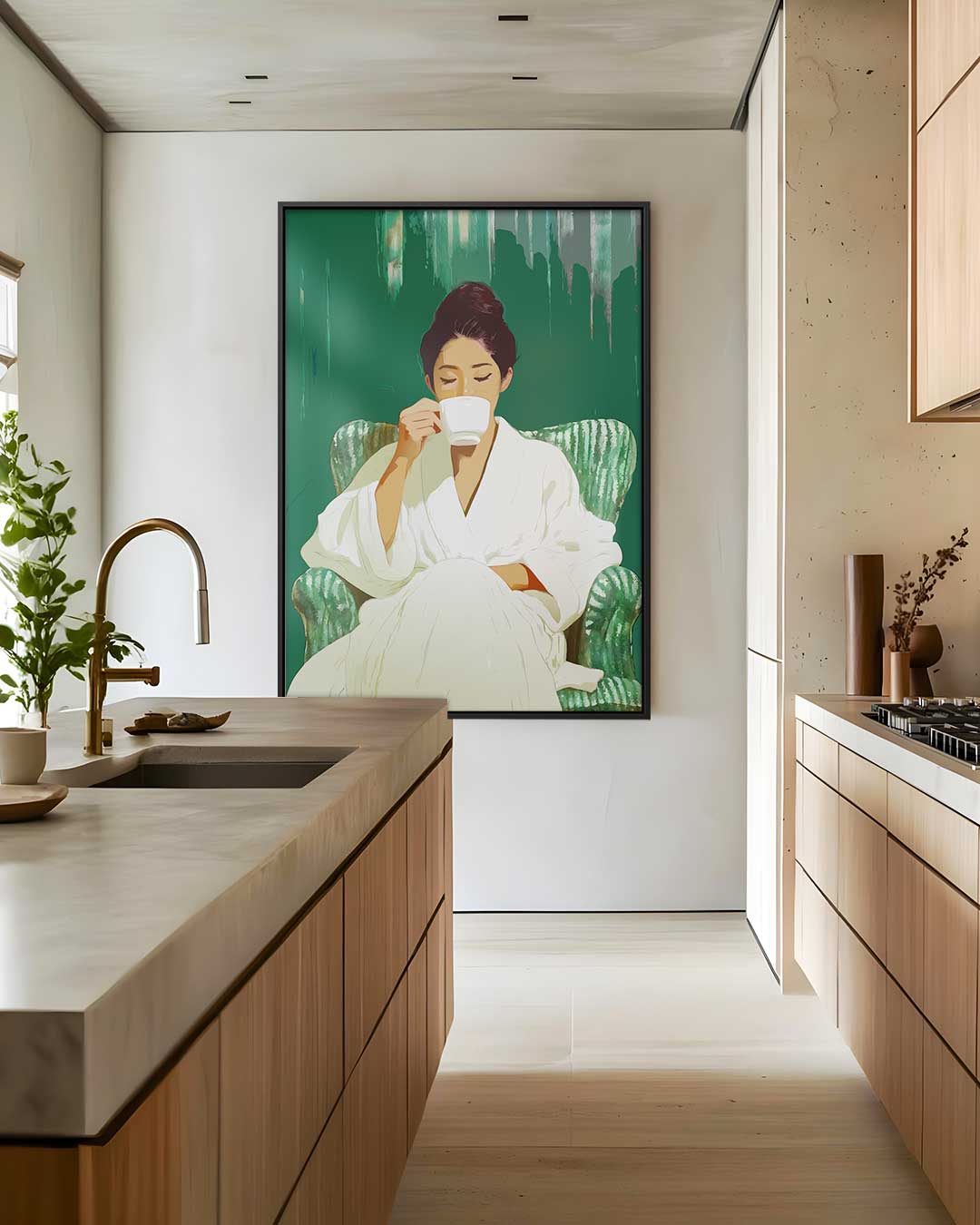 Moment van Rust Kunstwerk-canvas-dibond-plexiglas-wanddecoratie-WallArtistic