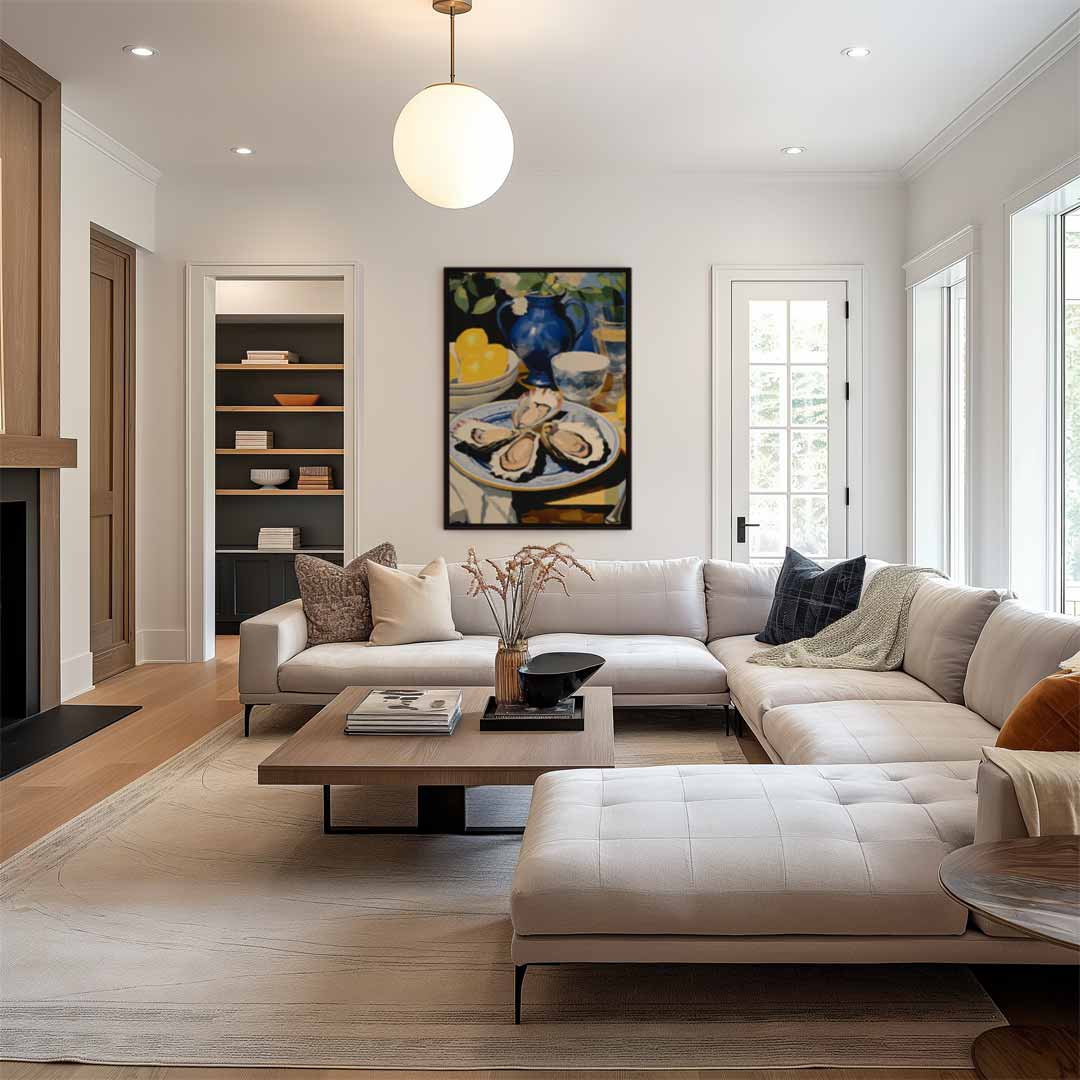 Zomerse Stilleven Sensatie Kunstwerk-canvas-dibond-plexiglas-wanddecoratie-WallArtistic
