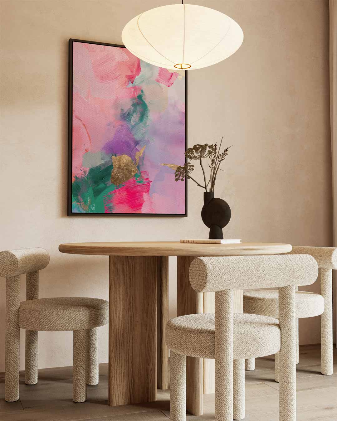 Vrolijke Kleurenpracht Kunstwerk-canvas-dibond-plexiglas-wanddecoratie-WallArtistic