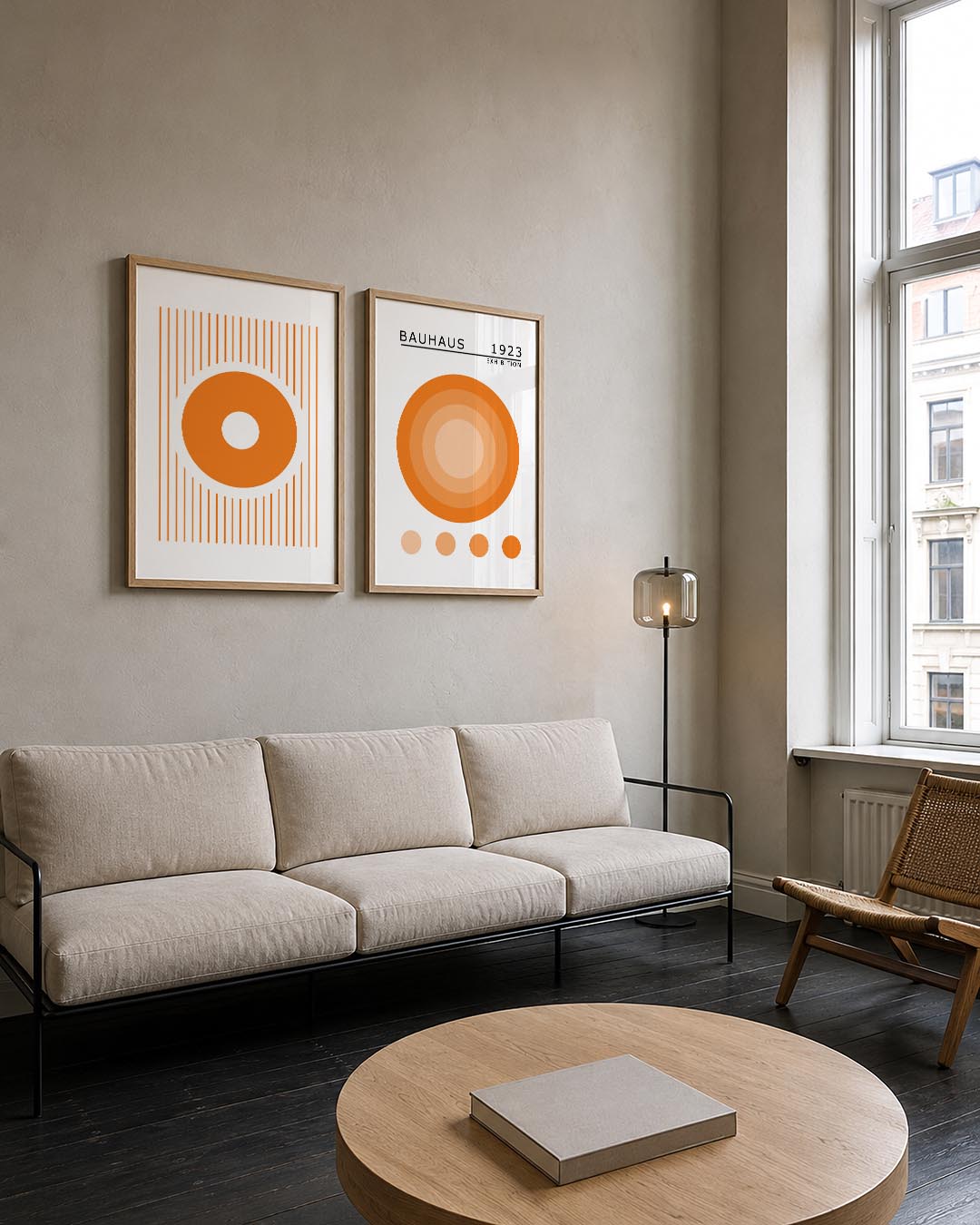 Cirkel en lijnen Posterset
