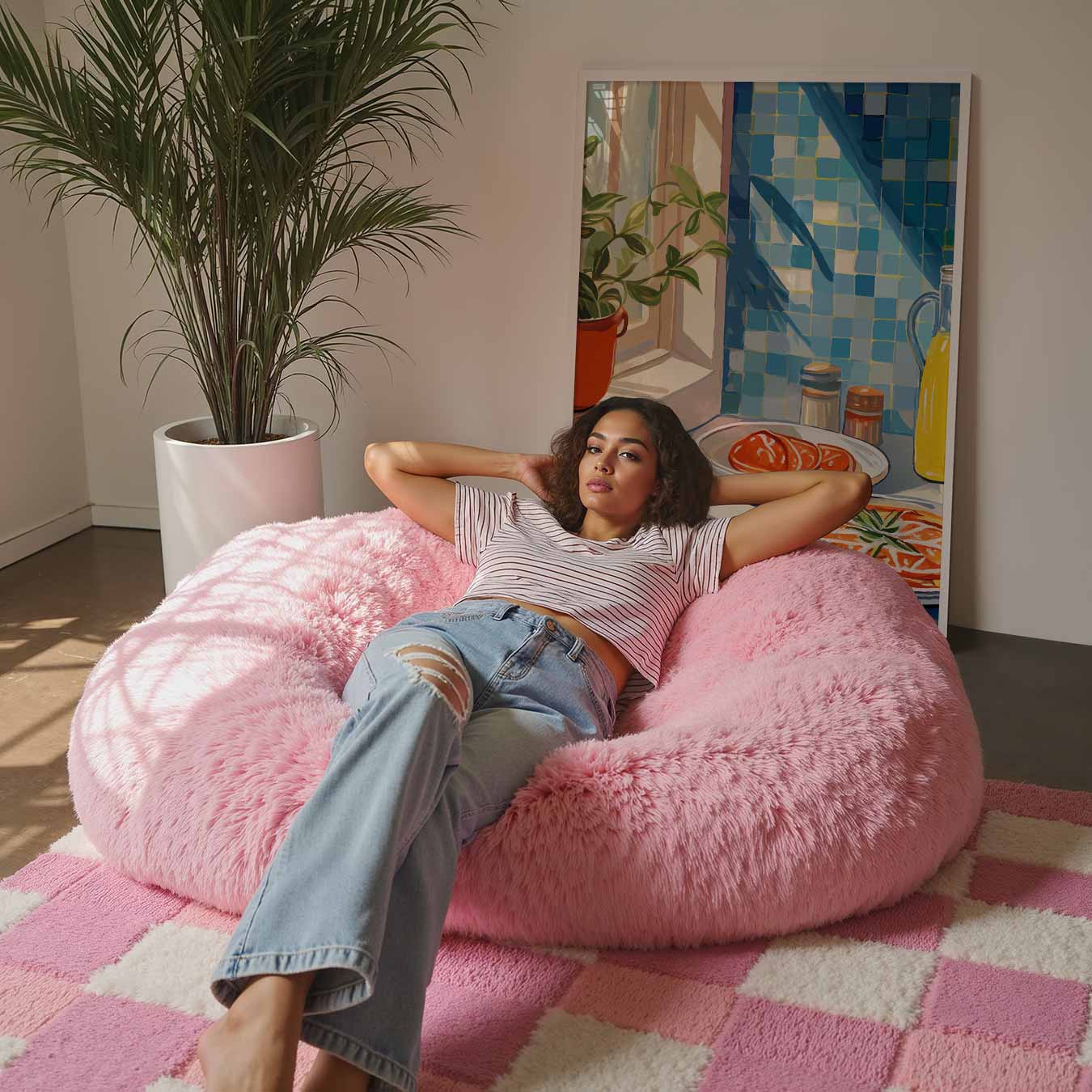 Mediterrane Keuken Charme Poster-WallArtistic