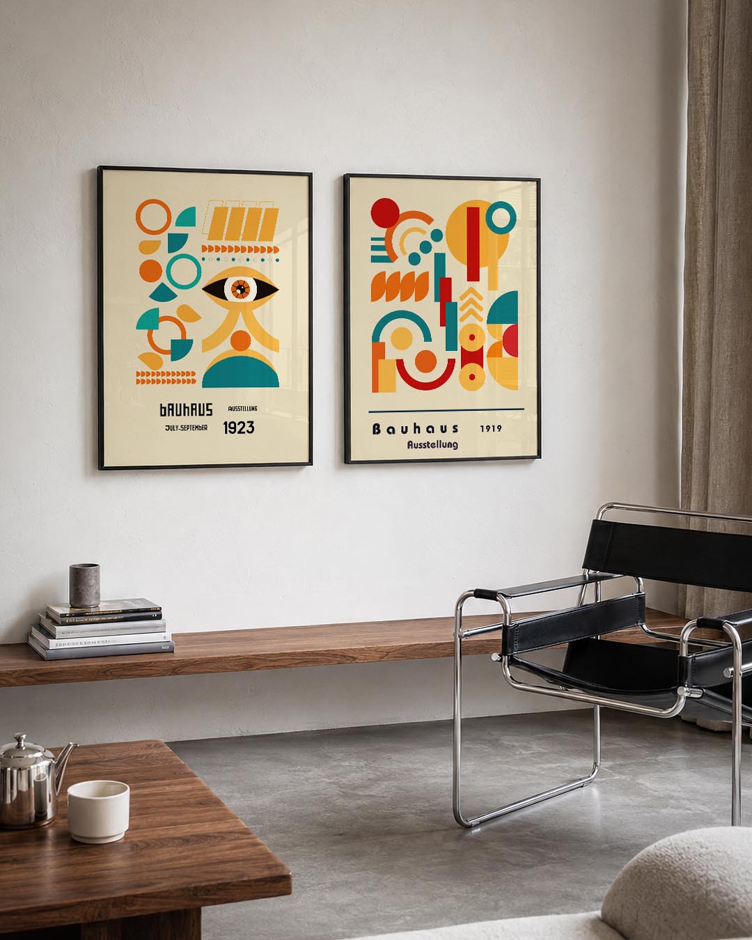 Vormen en vlakkenspel Posterset