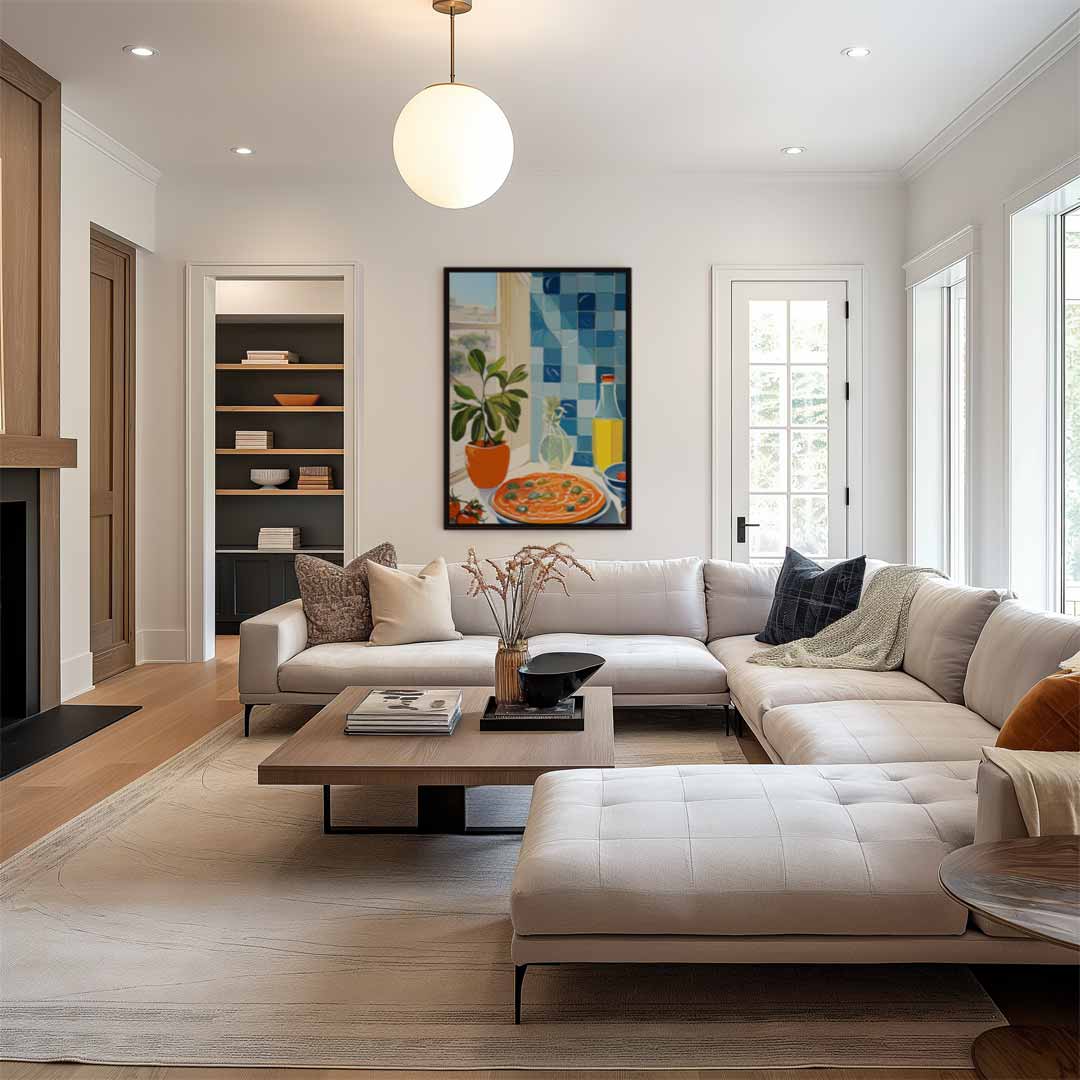 Mediterrane Keuken Vibes Kunstwerk-canvas-dibond-plexiglas-wanddecoratie-WallArtistic