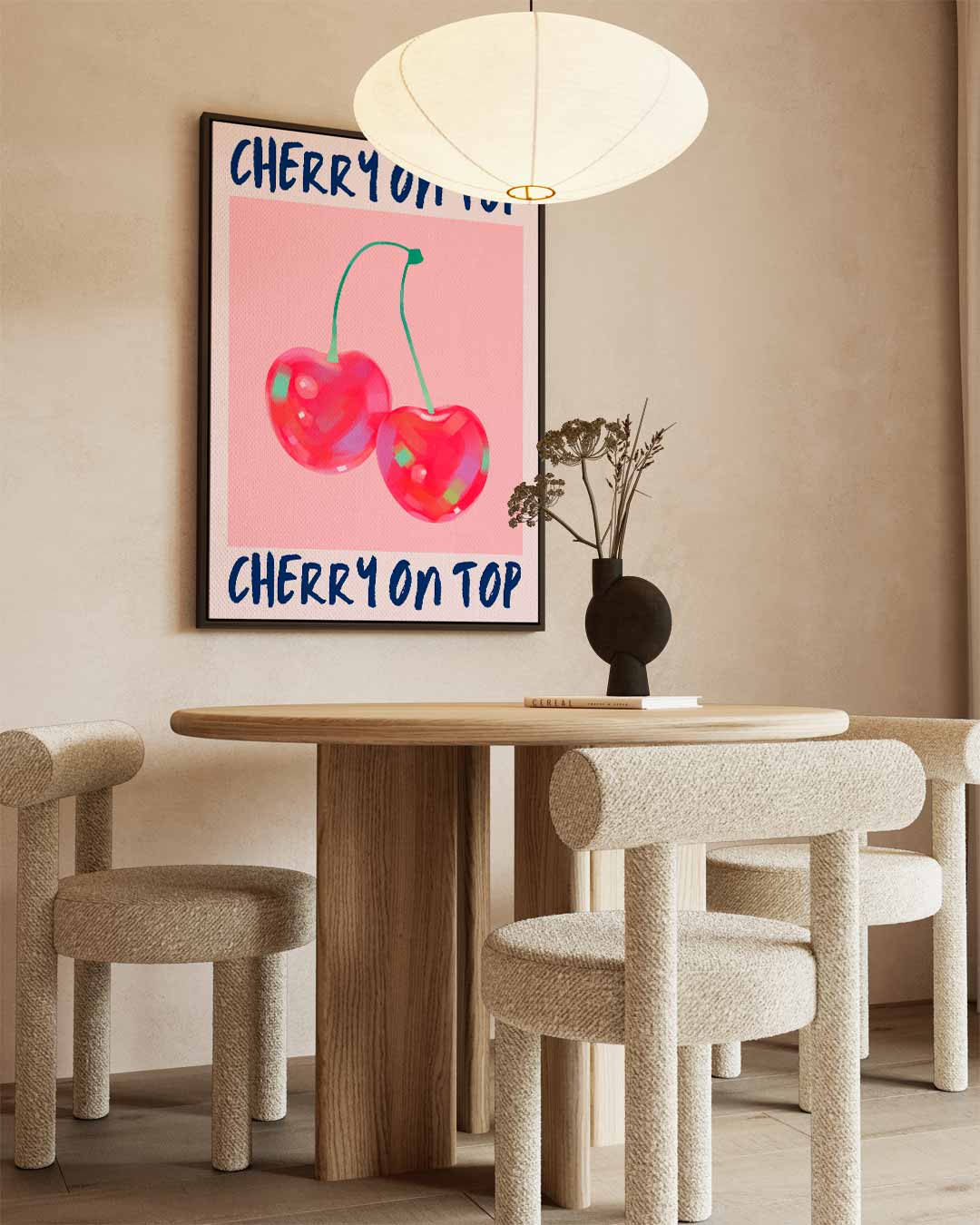 Cherry On Top Kunstwerk-canvas-dibond-plexiglas-wanddecoratie-WallArtistic