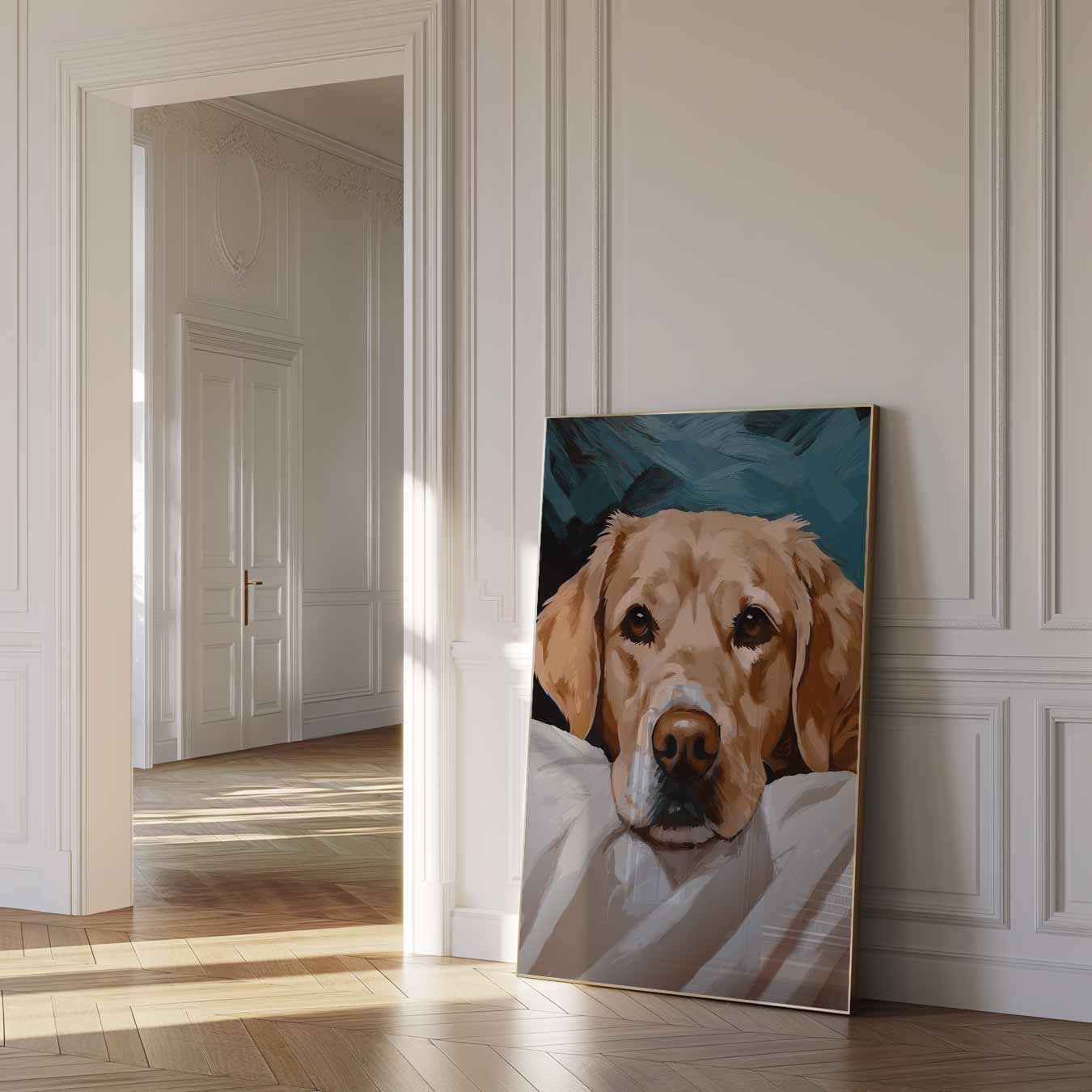 Knusse Labradors Dierenposter