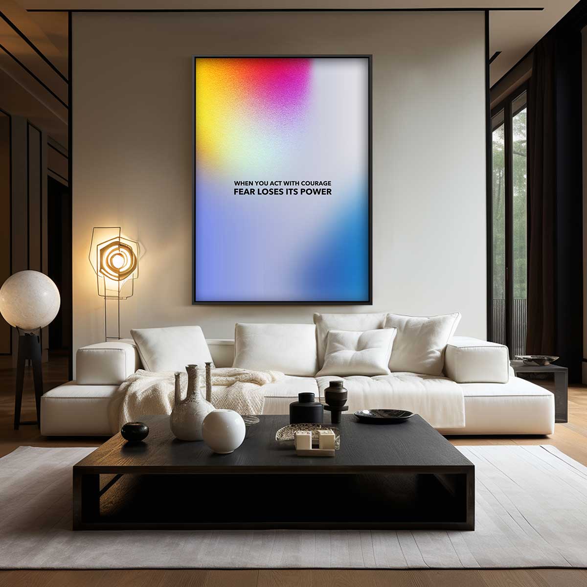 Abstract kunstwerk Kunstwerk-canvas-dibond-plexiglas-wanddecoratie-WallArtistic