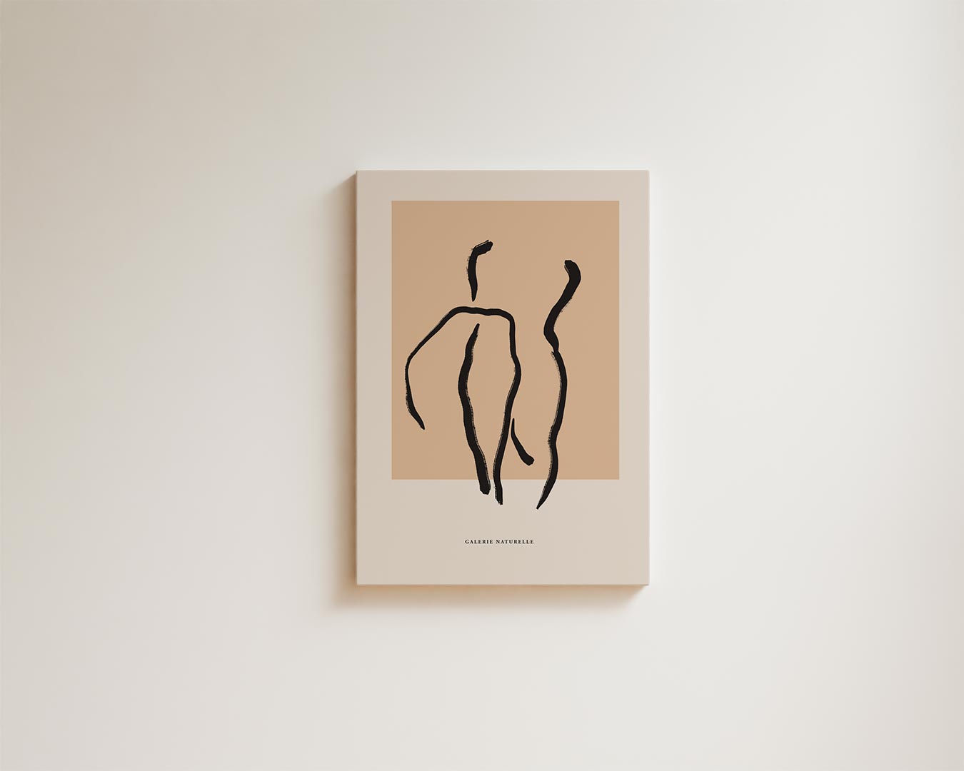 Abstracte Lichaamsvormen Kunstwerk-canvas-dibond-plexiglas-wanddecoratie-WallArtistic