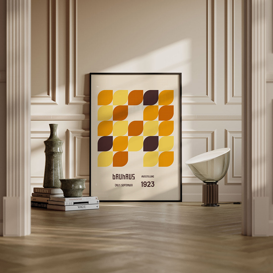 Vormritme en kleur Poster