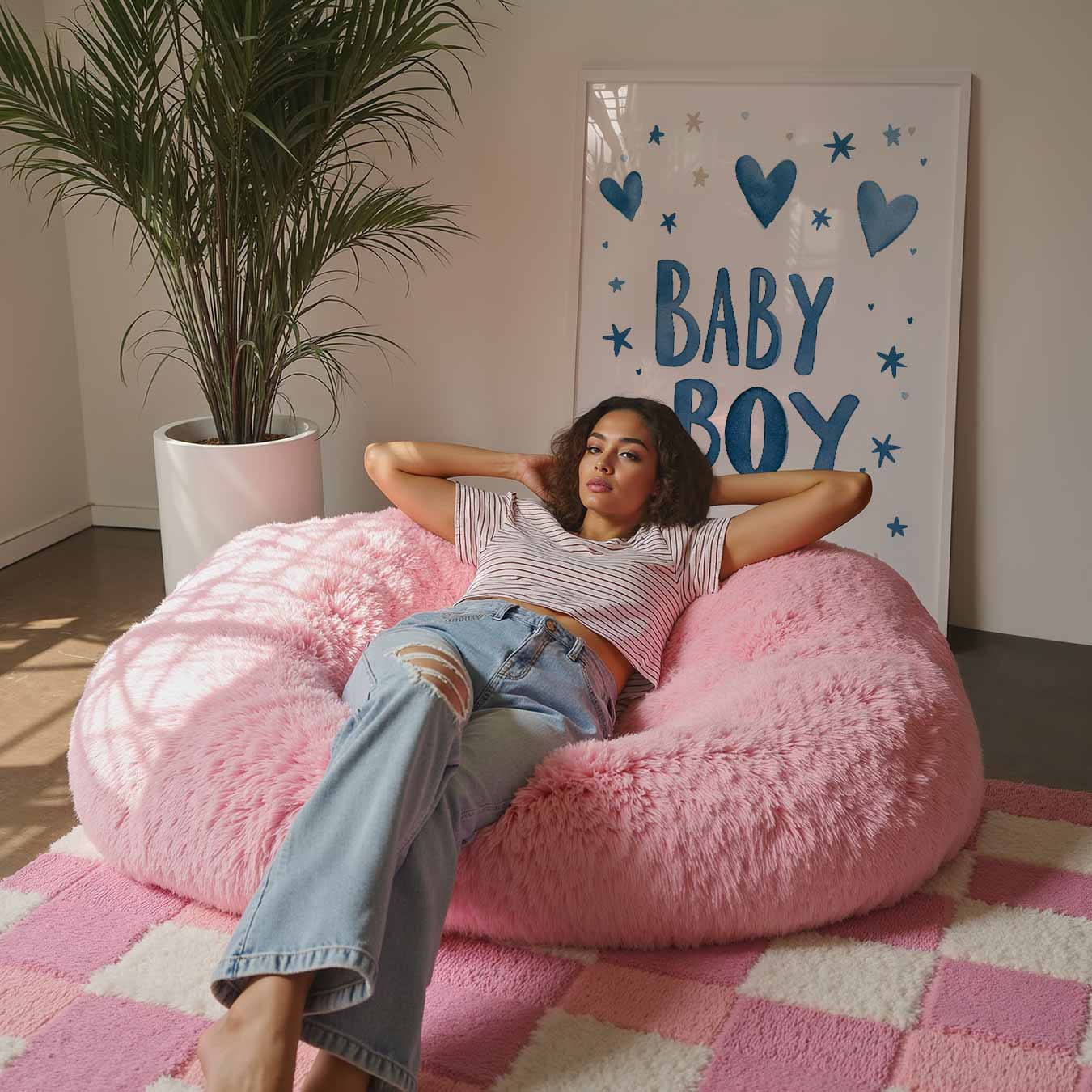 Welkom Baby Jongen Poster