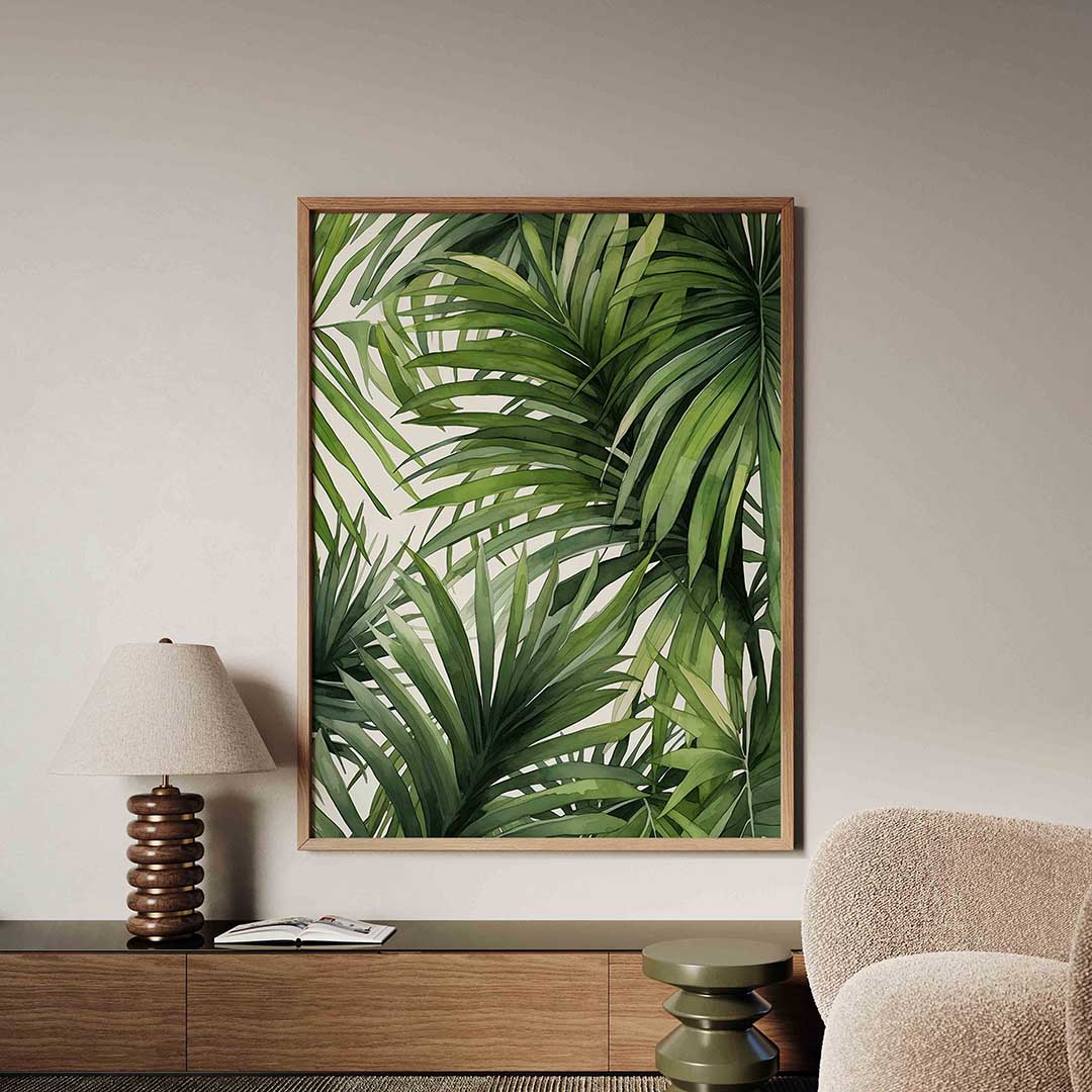 Groene bladeren Poster