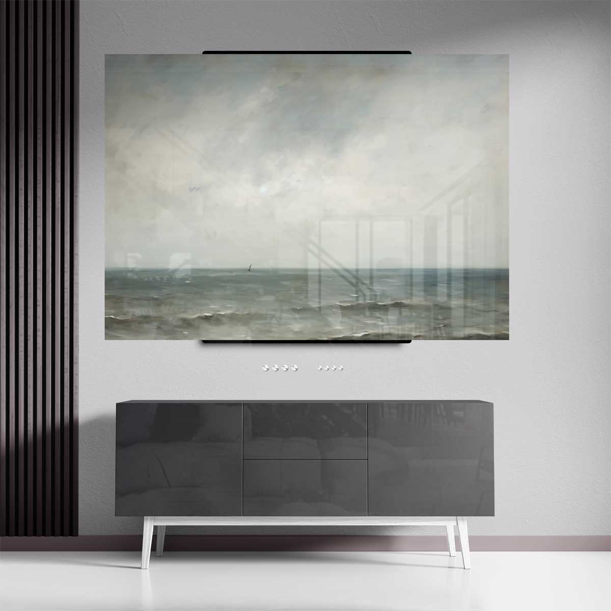 Rustig Zeegezicht Kunstwerk-canvas-dibond-plexiglas-wanddecoratie-WallArtistic