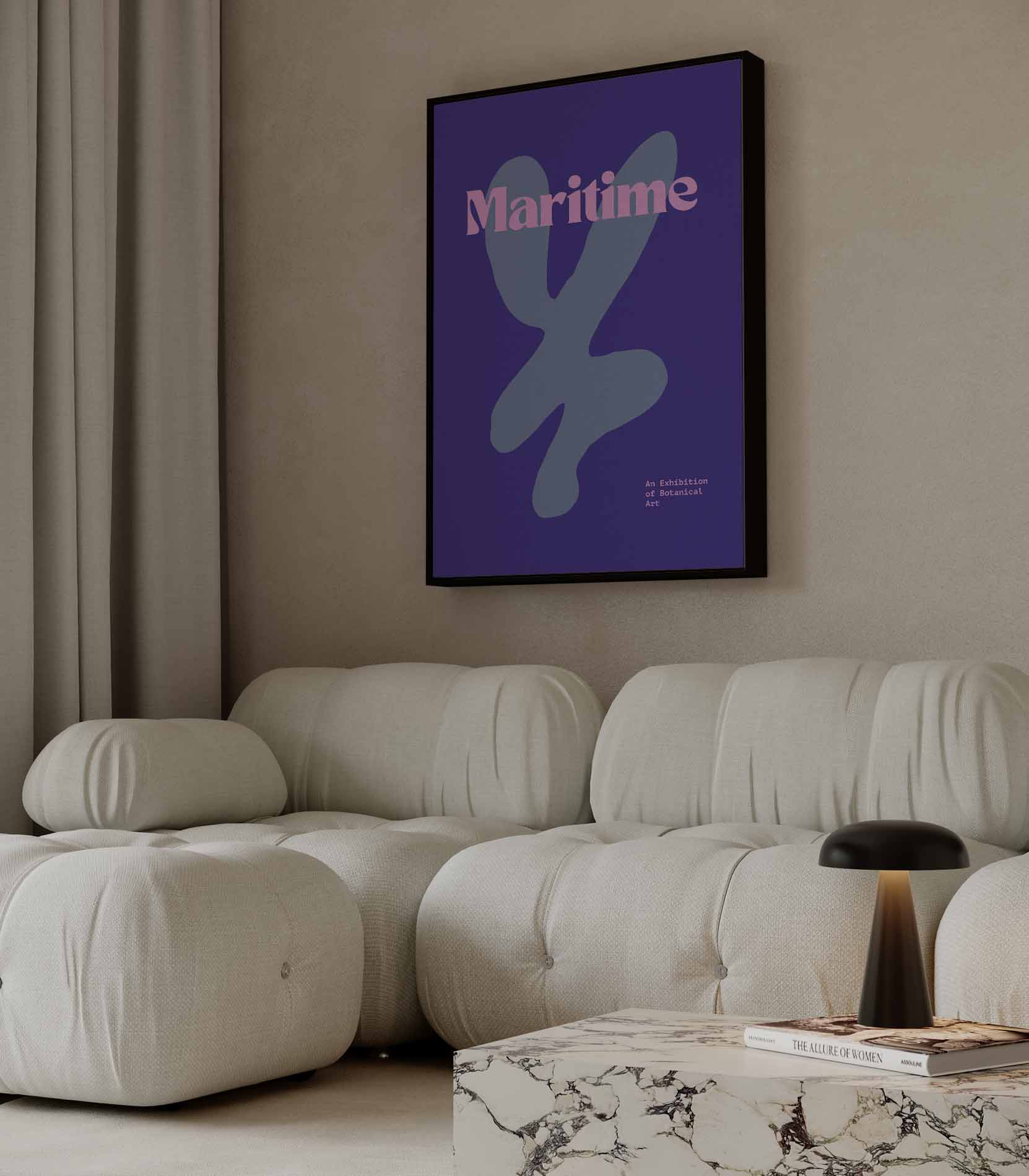 Maritime Botanische Kunst Kunstwerk-canvas-dibond-plexiglas-wanddecoratie-WallArtistic